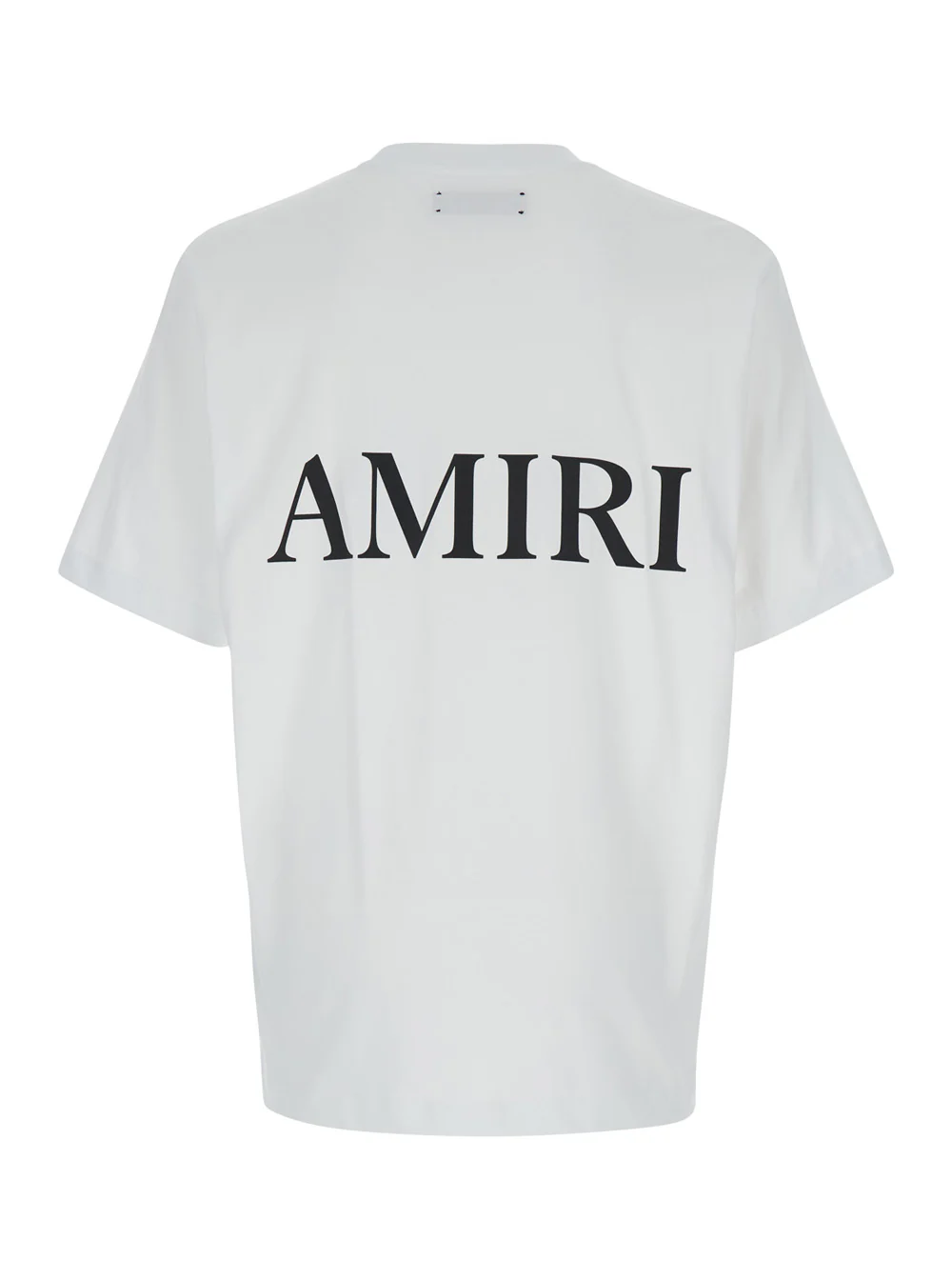 Camiseta Amiri Oversized com Estampa de Logotipo em Contraste Branco de Algodão para Homens Camisetas e Camisolas Polo Camiseta Amiri Oversized com Estampa de Logotipo em Contraste Branco de Algodão para Homens Camisetas e Camisolas Polo