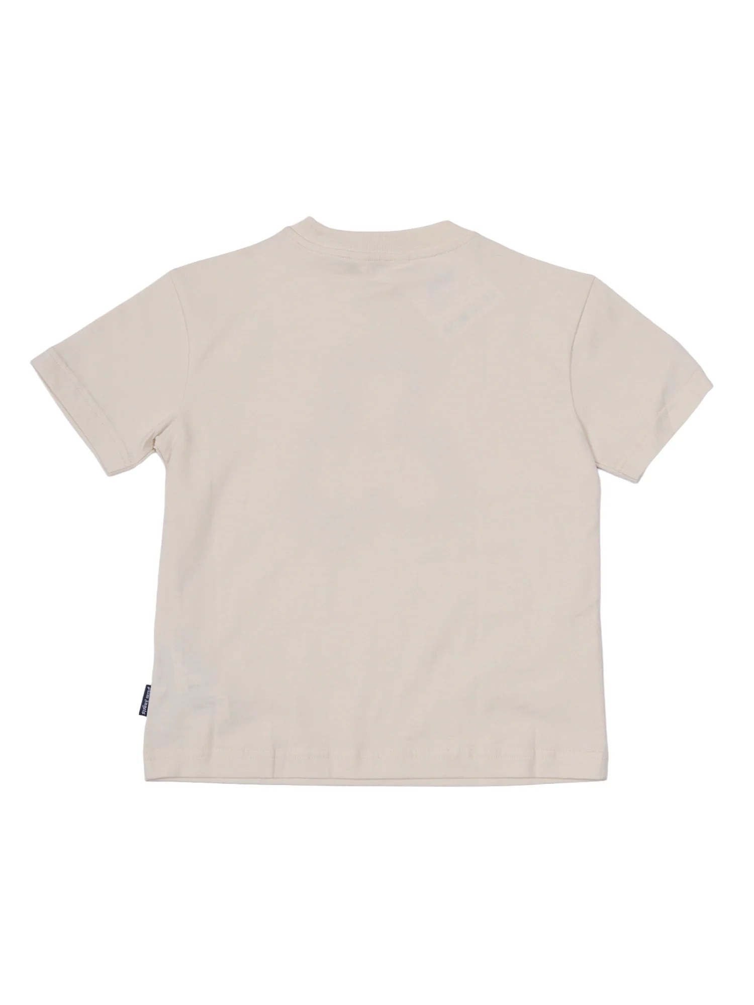 Palm Angels Pa Spray Bear Reg T-Shirt Menino Branco Algodão Manga Curta Palm Angels Pa Spray Bear Reg T-Shirt Menino Branco Algodão Manga Curta