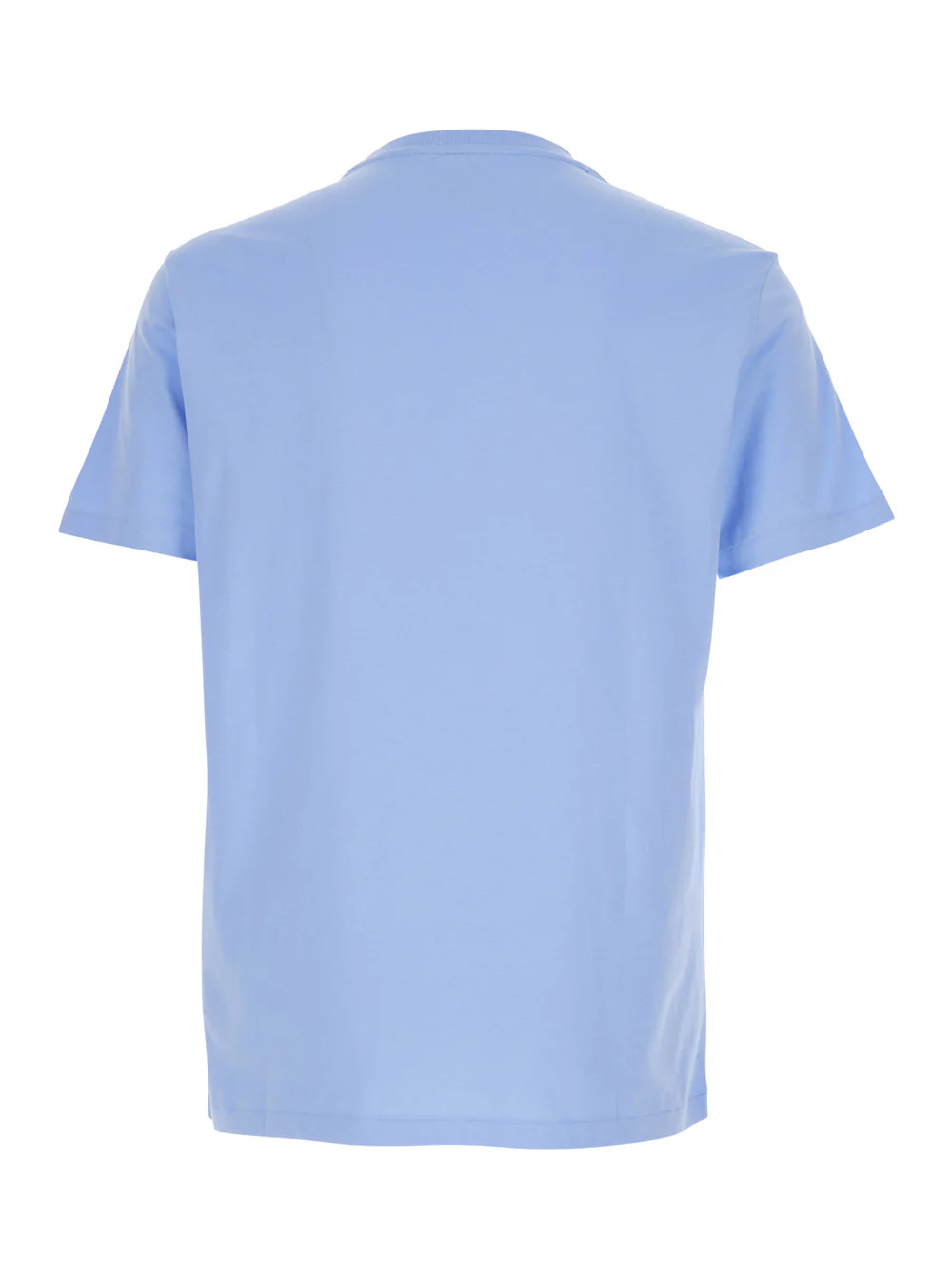Polo Ralph Lauren SSCNCLS-SHORT SLEEVE-T-SHIRT Camisetas e Polos de Algodão Azul Claro