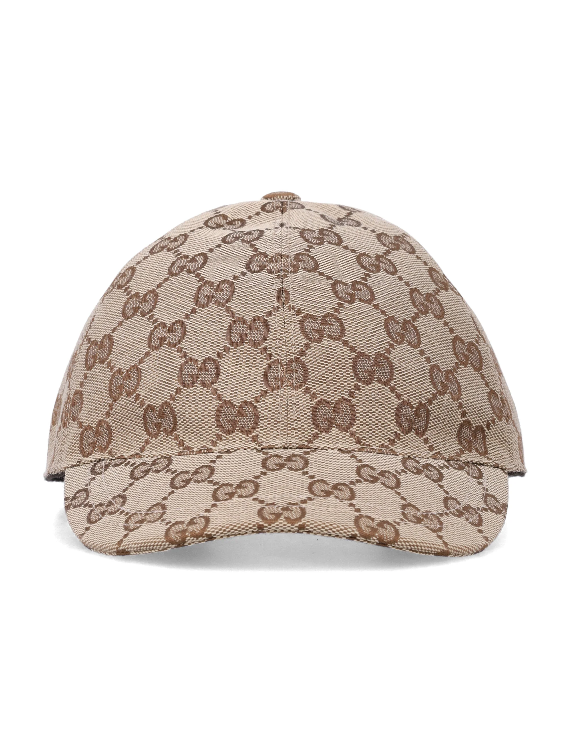 Gucci Kids Original Gg Baseball Hat Cocoa Poliéster Gucci Kids Original Gg Baseball Hat Cocoa Poliéster