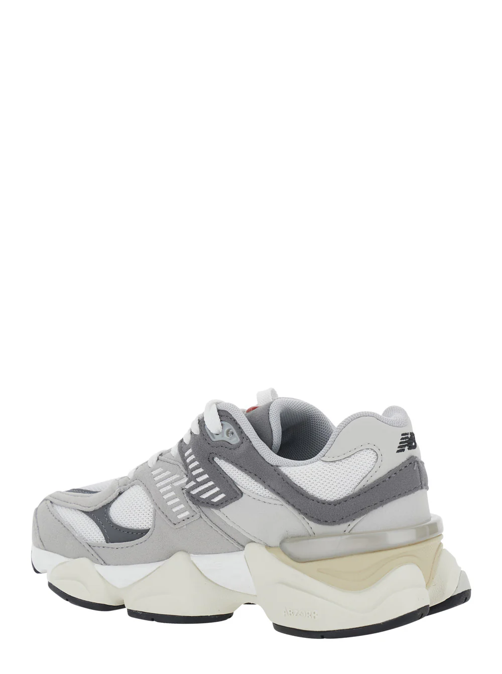 Sapatilhas New Balance Kids Cinza 9060 com Detalhes em Contraste em Sintético para Homens Cinza