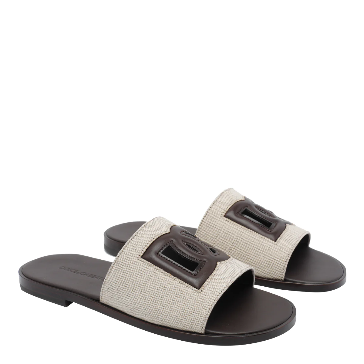 Sandalhas Dolce & Gabbana Brancas Sandalhas Dolce & Gabbana Brancas