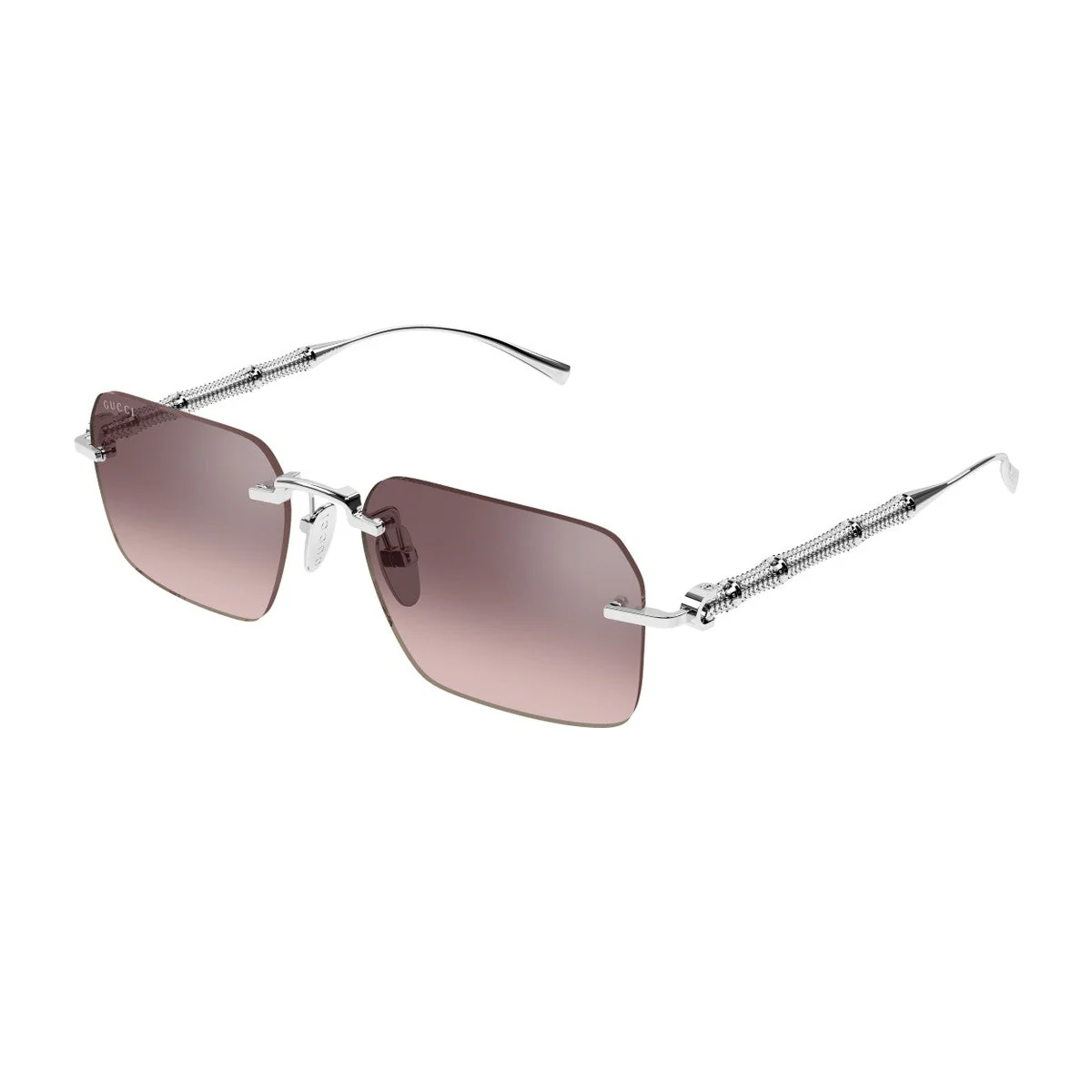Óculos de Sol Gucci Gg2154s Linea Sign Prata Metal