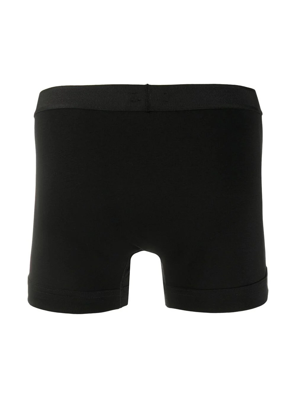 Calção de Algodão Preto Tom Ford com Elástico e Logotipo Roupa Interior