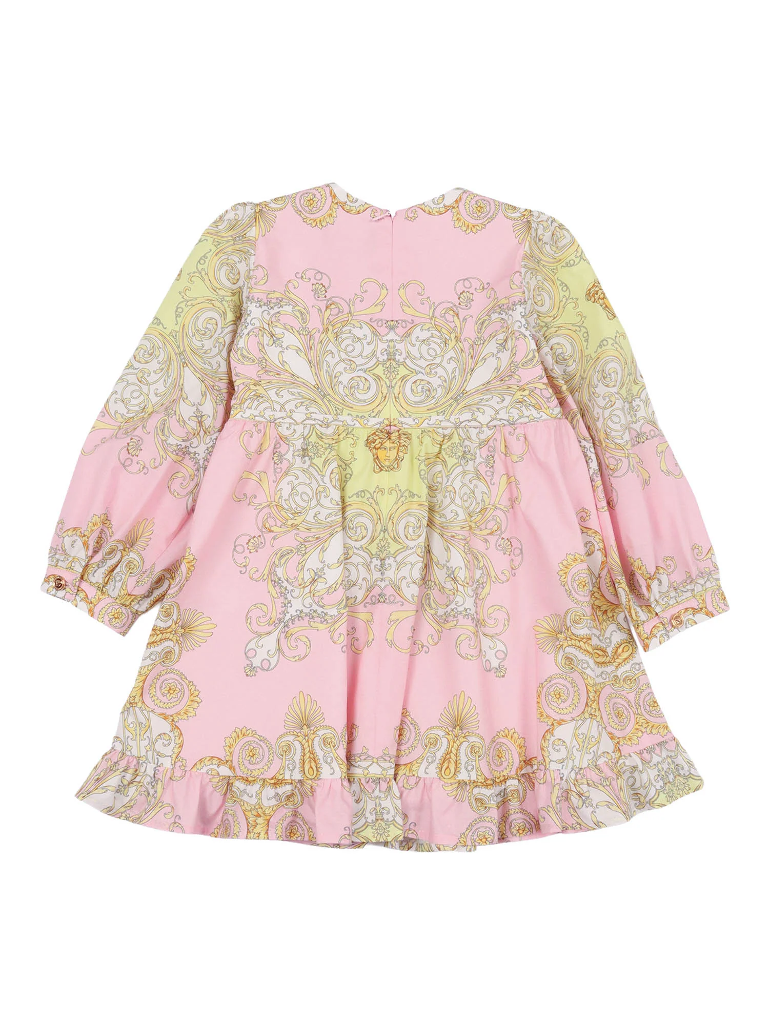 Vestido Versace Amarelo Algodão