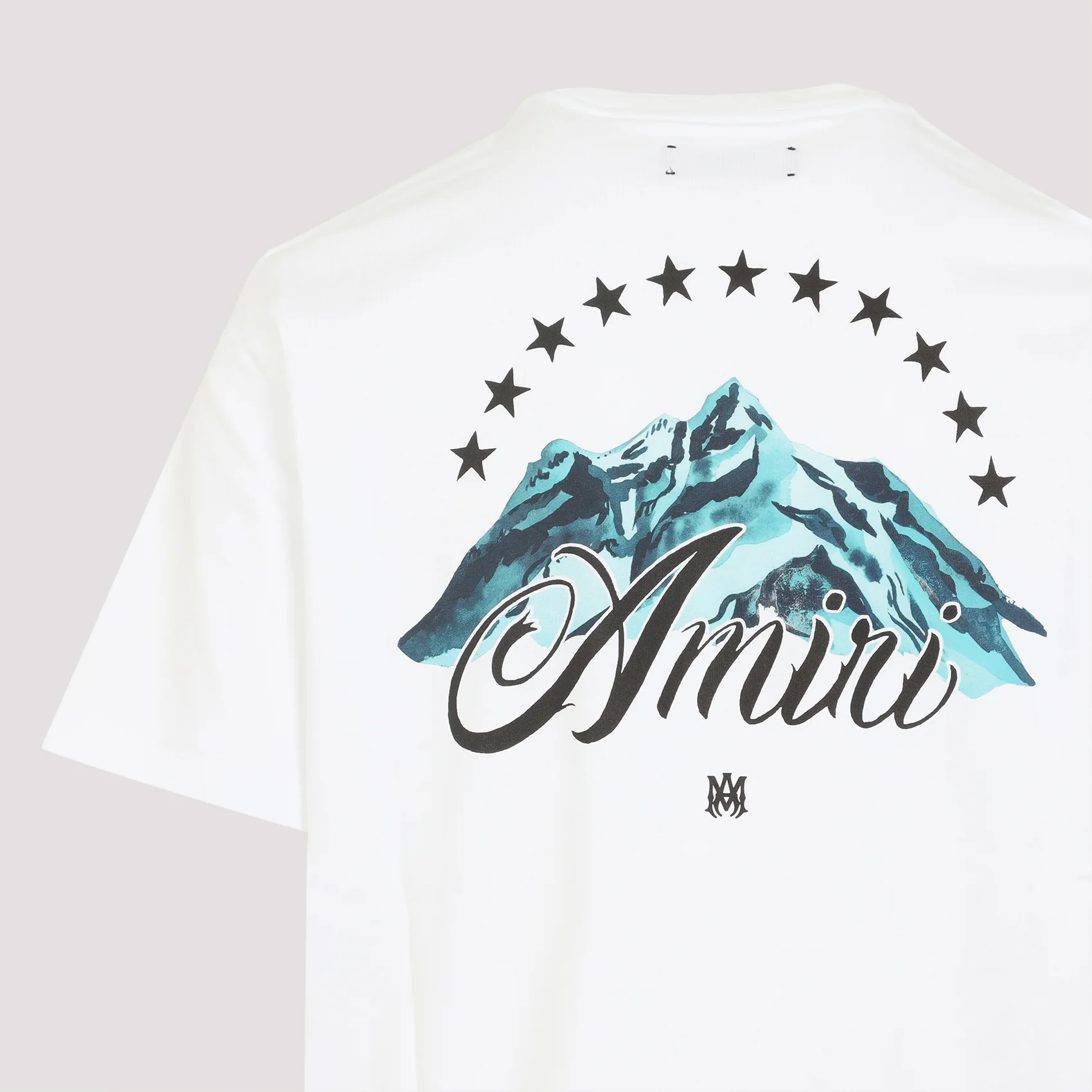 Amiri Mountain Tee Camiseta de Algodão Branca