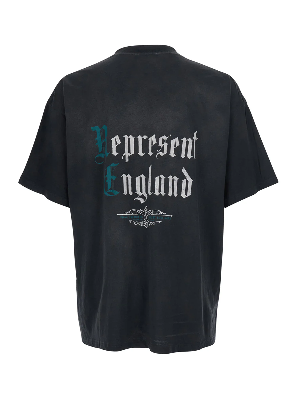 Camiseta Represent T-shirt Membros Privados com Gola Redonda e Mangas Curtas Preta Camisetas de Algodão Unissex Camisetas Polo Camiseta Represent T-shirt Membros Privados com Gola Redonda e Mangas Curtas Preta Camisetas de Algodão Unissex Camisetas Polo