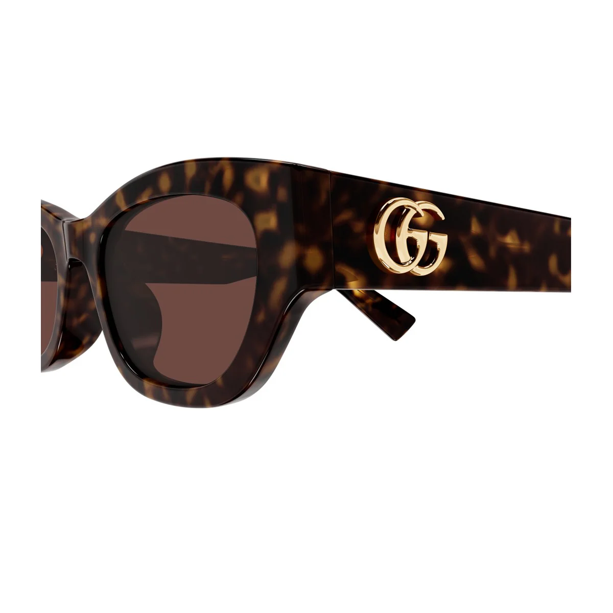 Óculos de Sol Gucci Gg1954sa Linea Emblem Havana Acetato Riciclato