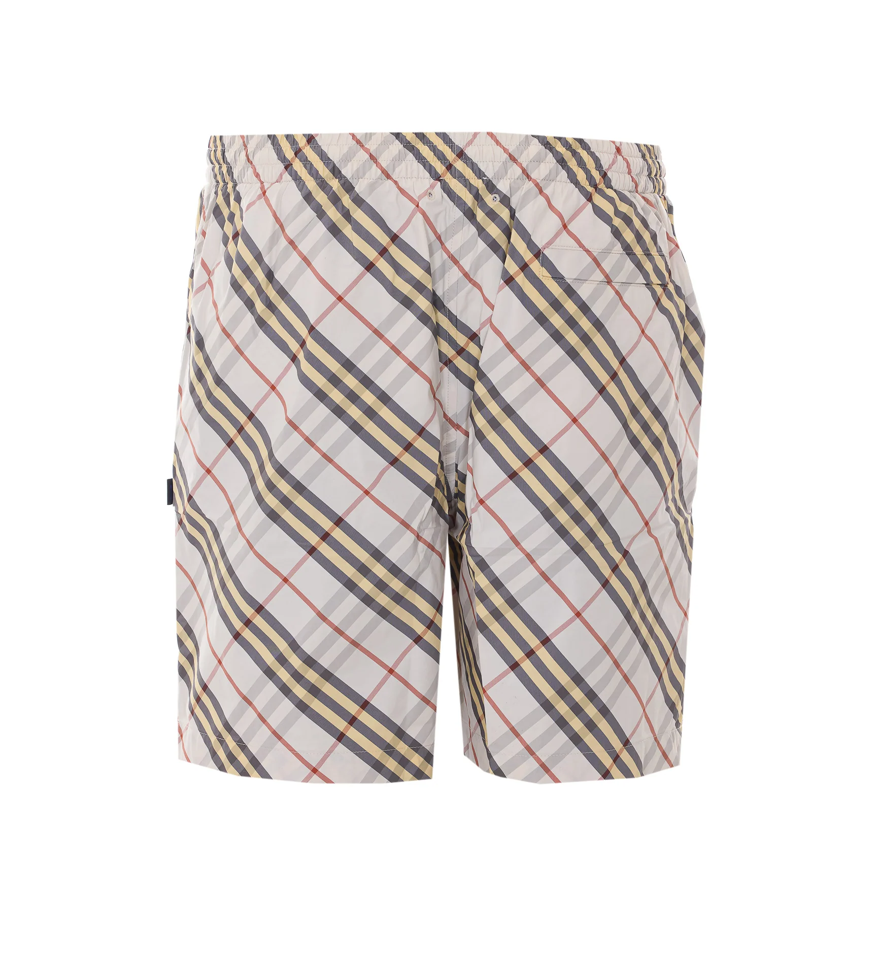 Bermudas Burberry Bege em Poliéster