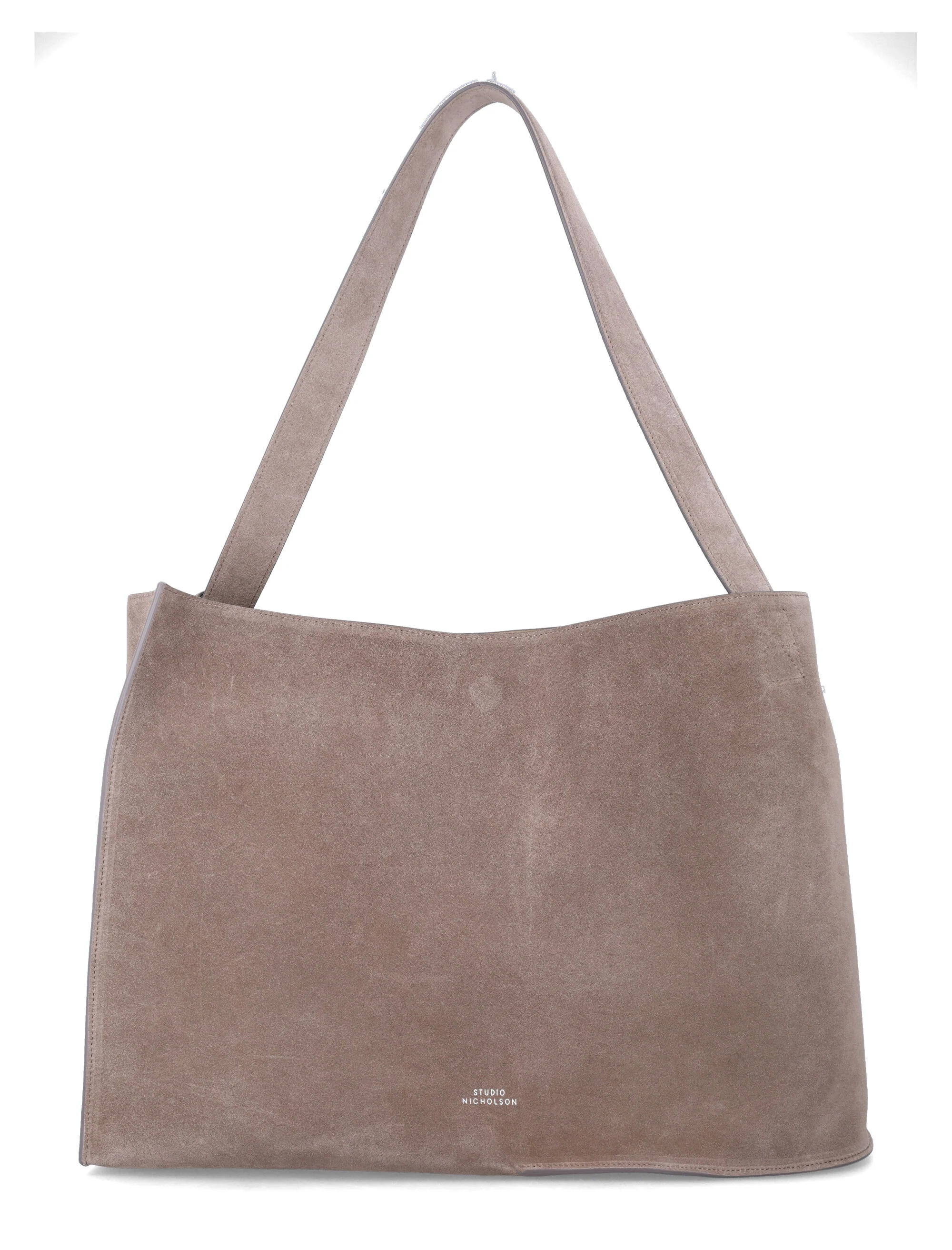 Bolsa Tote de Couro de Vitela Argila em Camurça Studio Nicholson Doublet