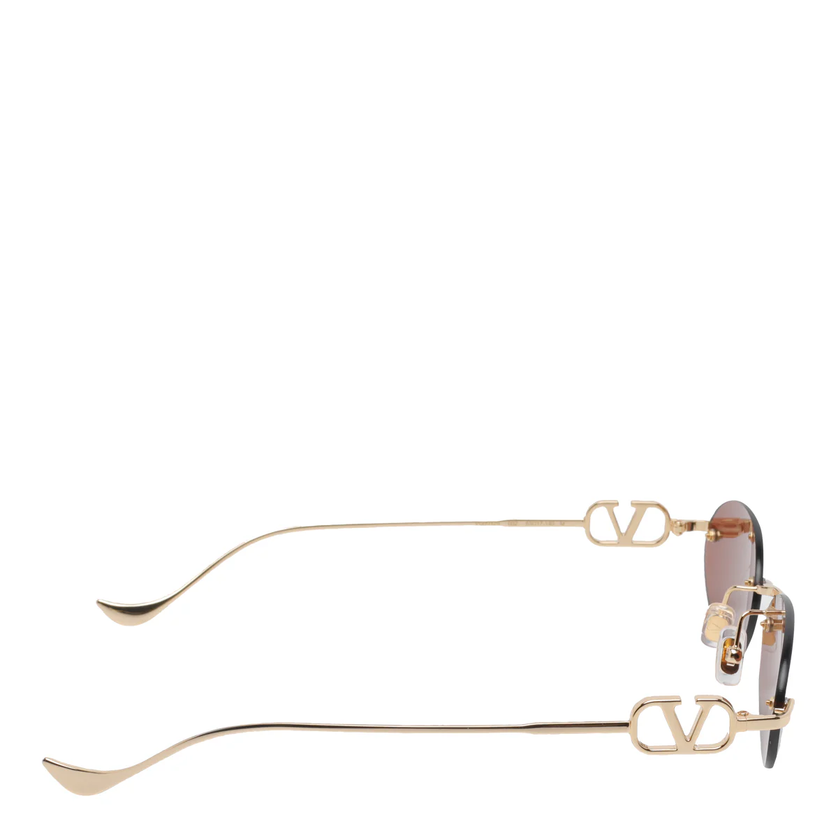 Óculos de Sol Valentino Garavani Metal Dourado/Acetato