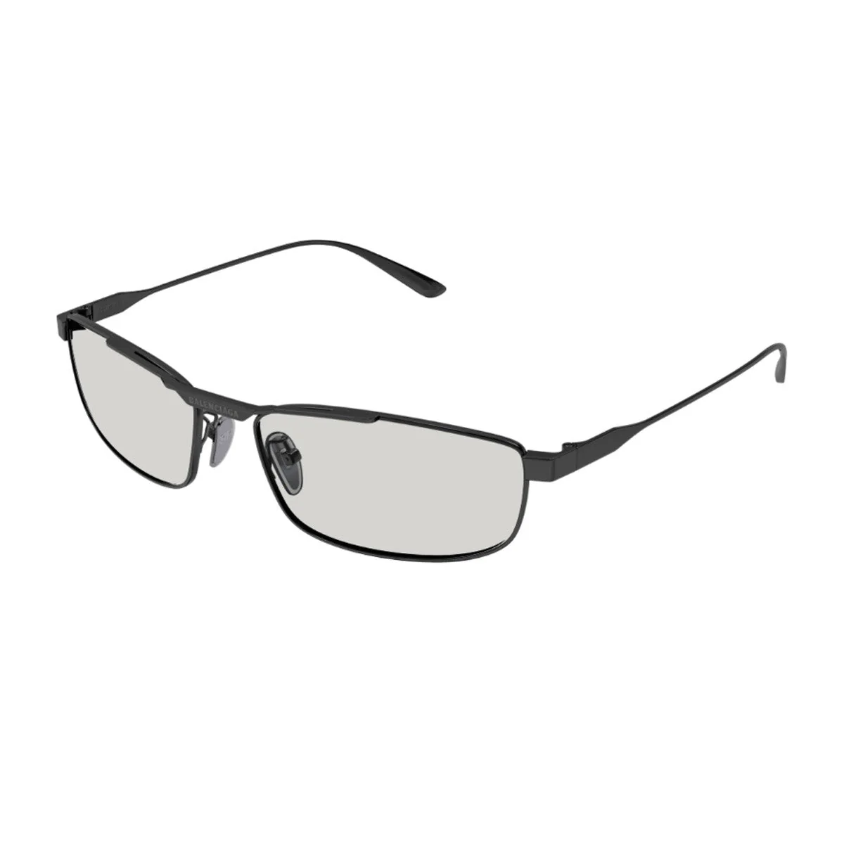 Óculos de Sol Balenciaga Bb0451s Tag 3.0 Linea Everyday Gunmetal Metallo