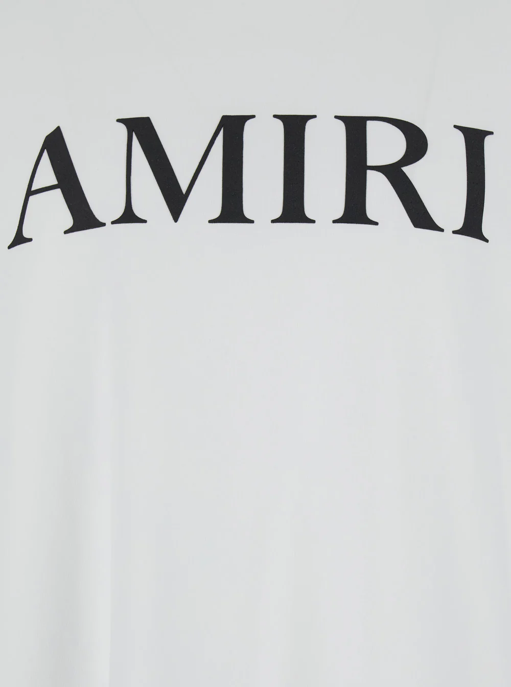 Camiseta Amiri com Gola Redonda e Estampa de Letras de Logotipo Branca de Algodão para Homens Camisetas e Camisetas Polo Camiseta Amiri com Gola Redonda e Estampa de Letras de Logotipo Branca de Algodão para Homens Camisetas e Camisetas Polo