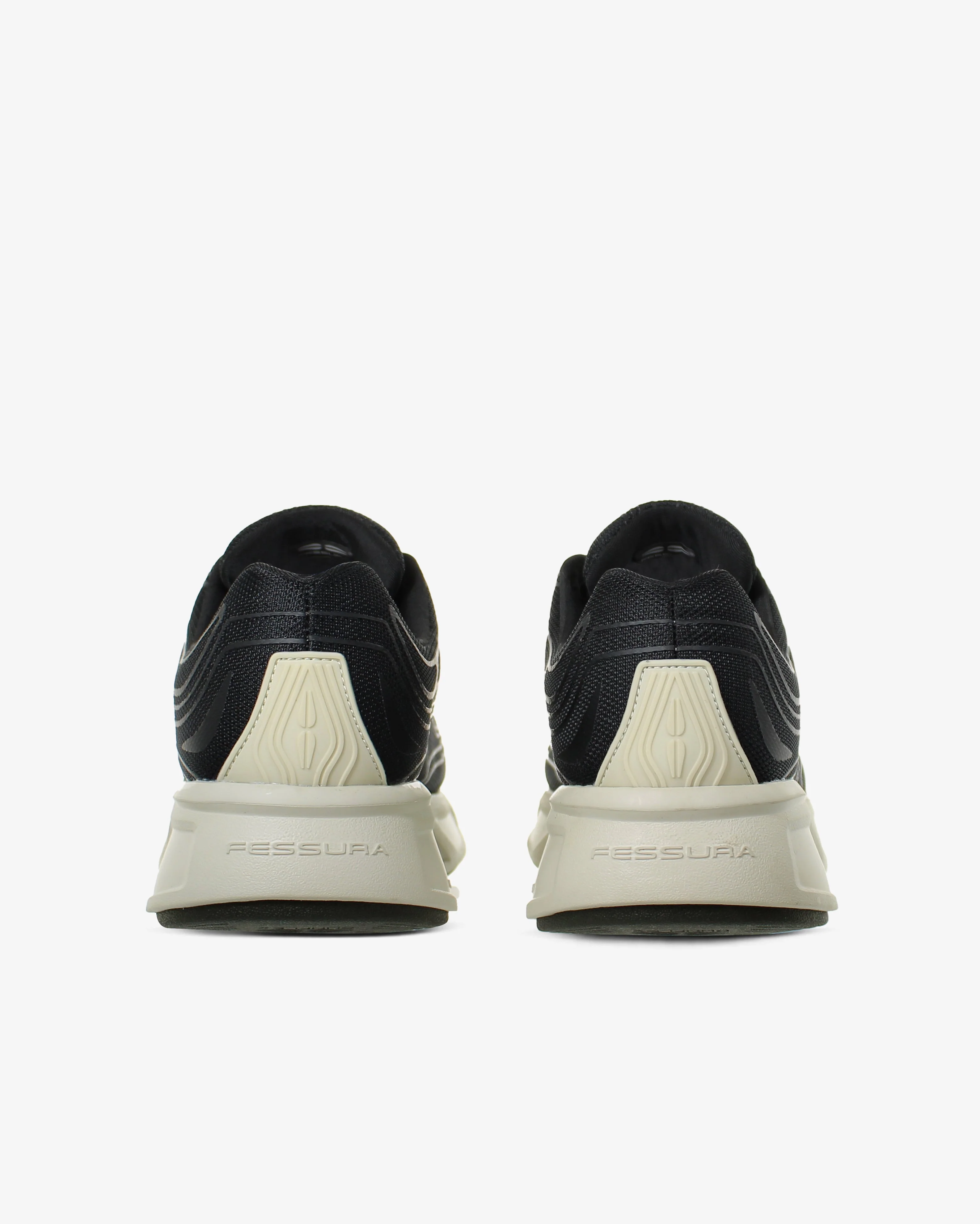Sapatilhas Esportivas Fessura Italia Walk #01 06 Preto-preto