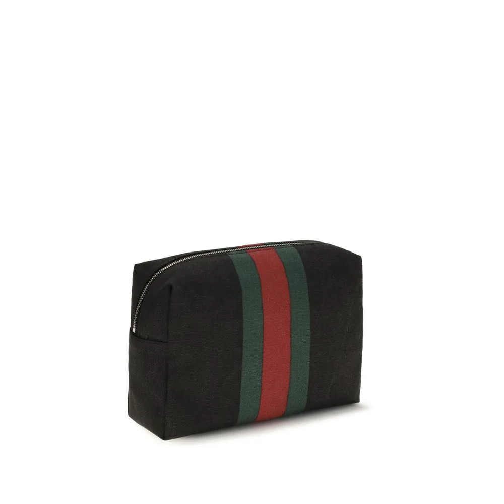 Bolsa de Algodão Preto Gucci