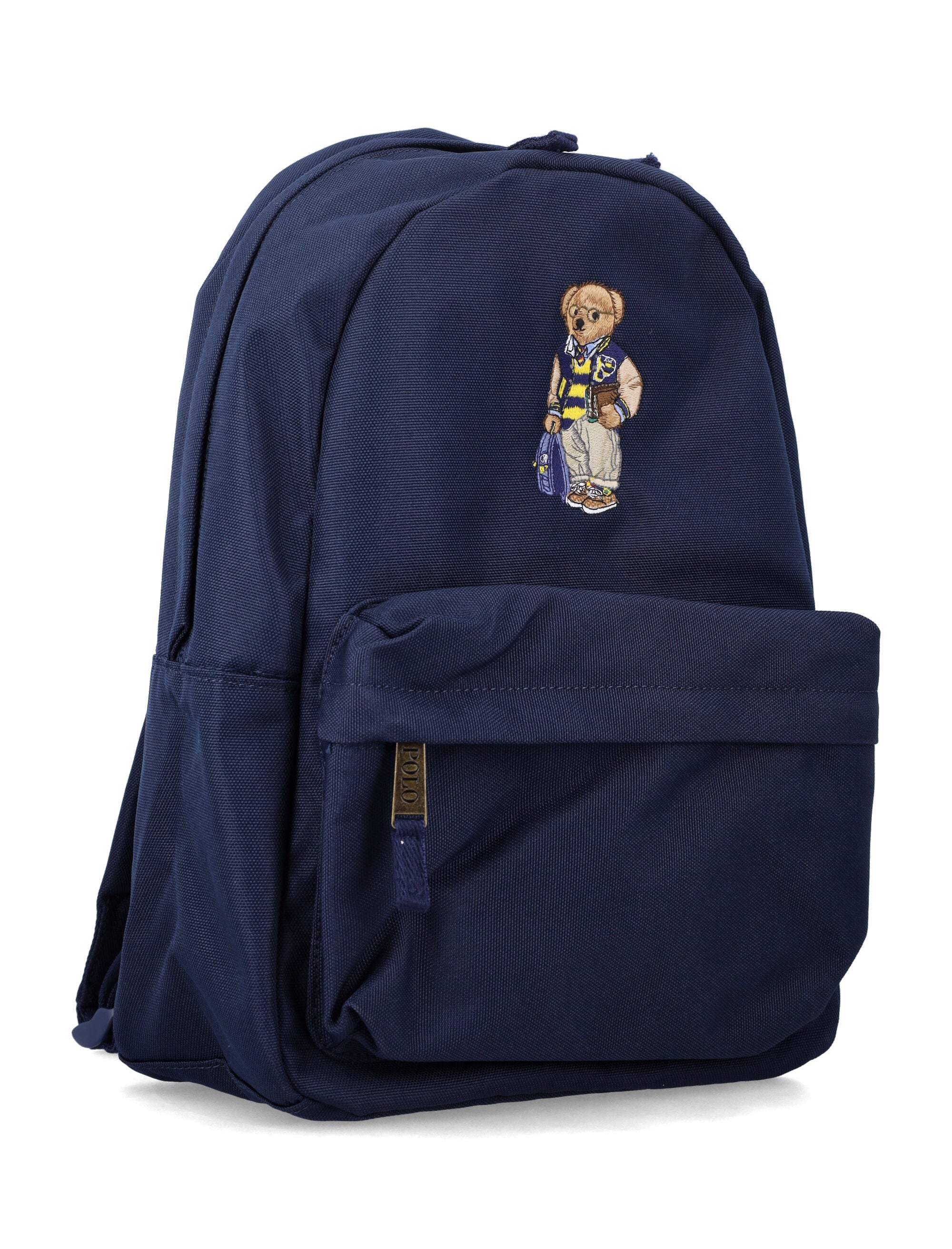 Mochila Infantil Polo Ralph Lauren Bear Azul Poliéster
