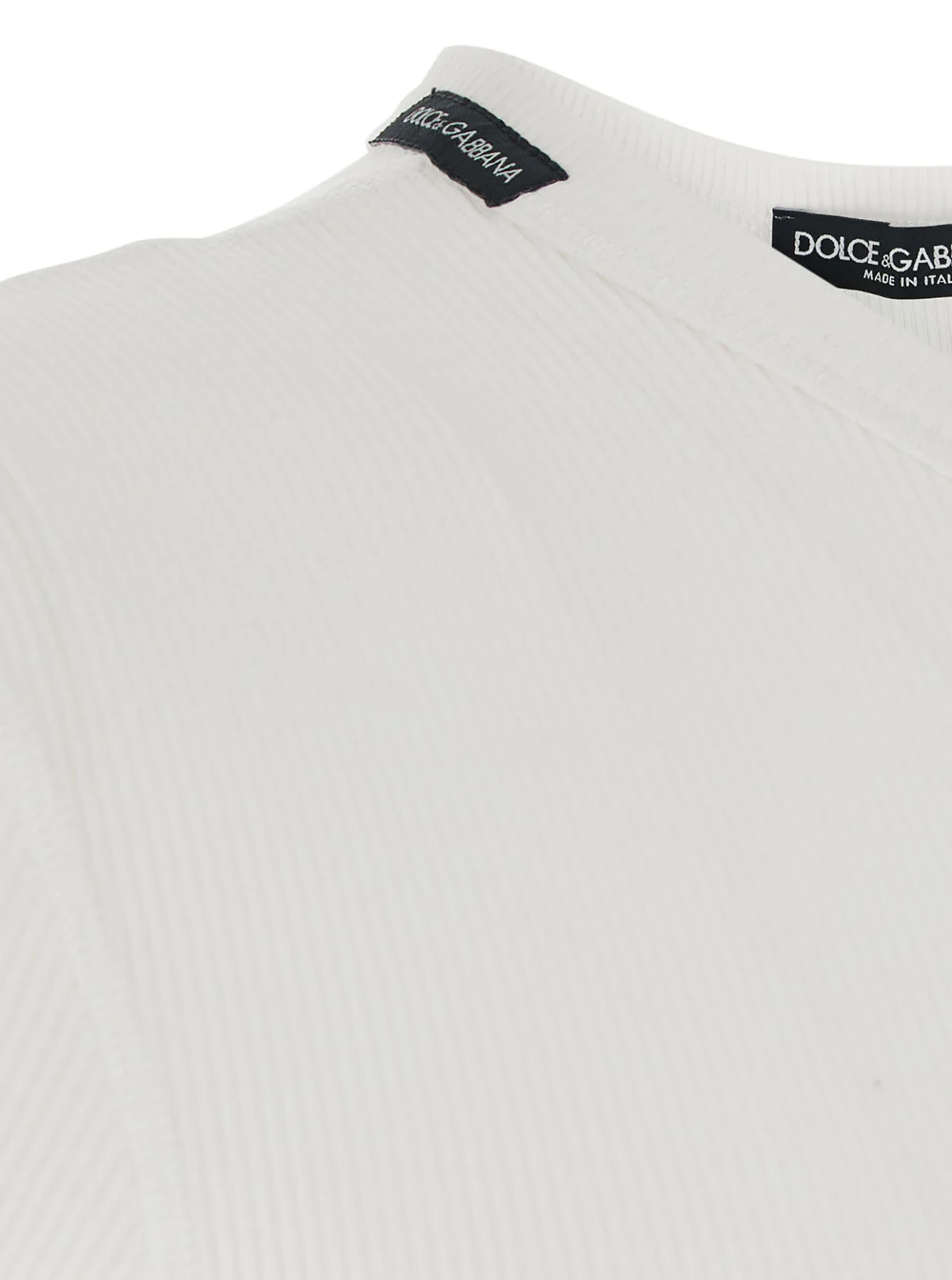 Camisetas e Camisolas Polo Brancas Serafino M-C de Dolce & Gabbana Camisetas e Camisolas Polo Brancas Serafino M-C de Dolce & Gabbana