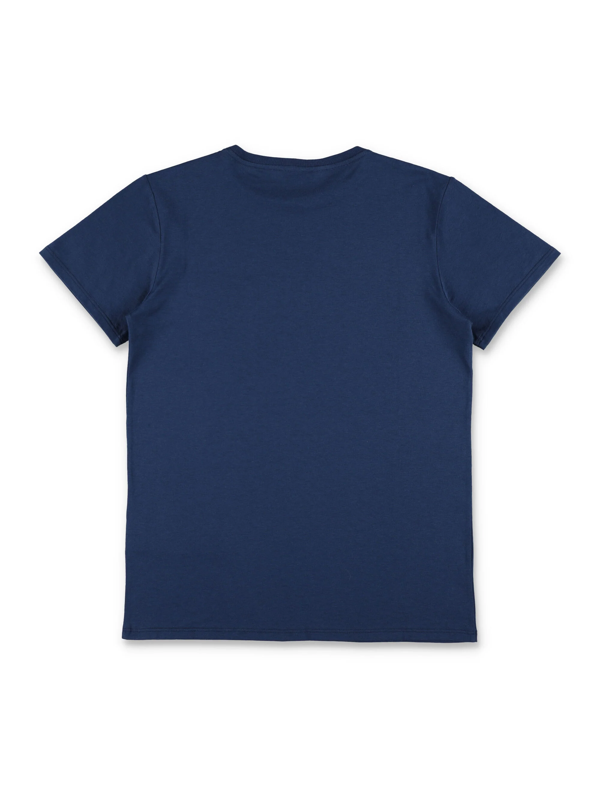 Camiseta com Bolsinho Gucci Kids Azul-Prússia/Branco Algodão Camiseta com Bolsinho Gucci Kids Azul-Prússia/Branco Algodão