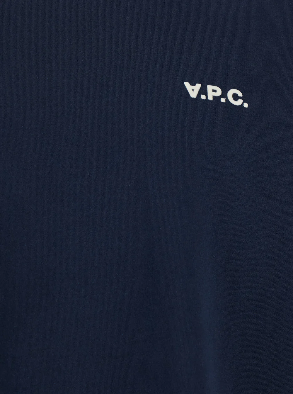 Camiseta Azul A.P.C. com Logotipo Bordado na Frente em Algodão para Homens Camisetas Azuis e Camisetas Polo Camiseta Azul A.P.C. com Logotipo Bordado na Frente em Algodão para Homens Camisetas Azuis e Camisetas Polo