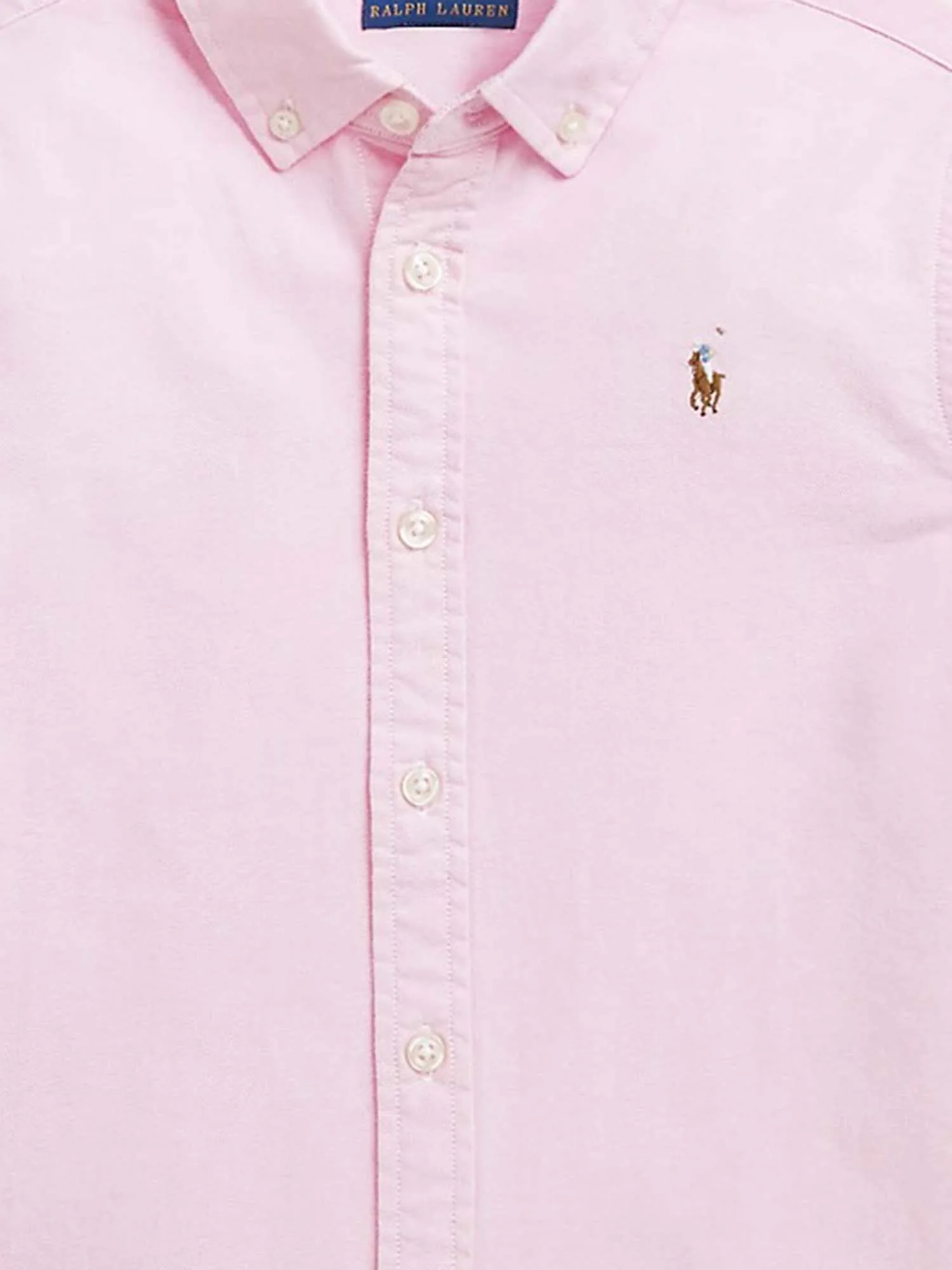 Camisas Polo Ralph Lauren Rosa Algodão