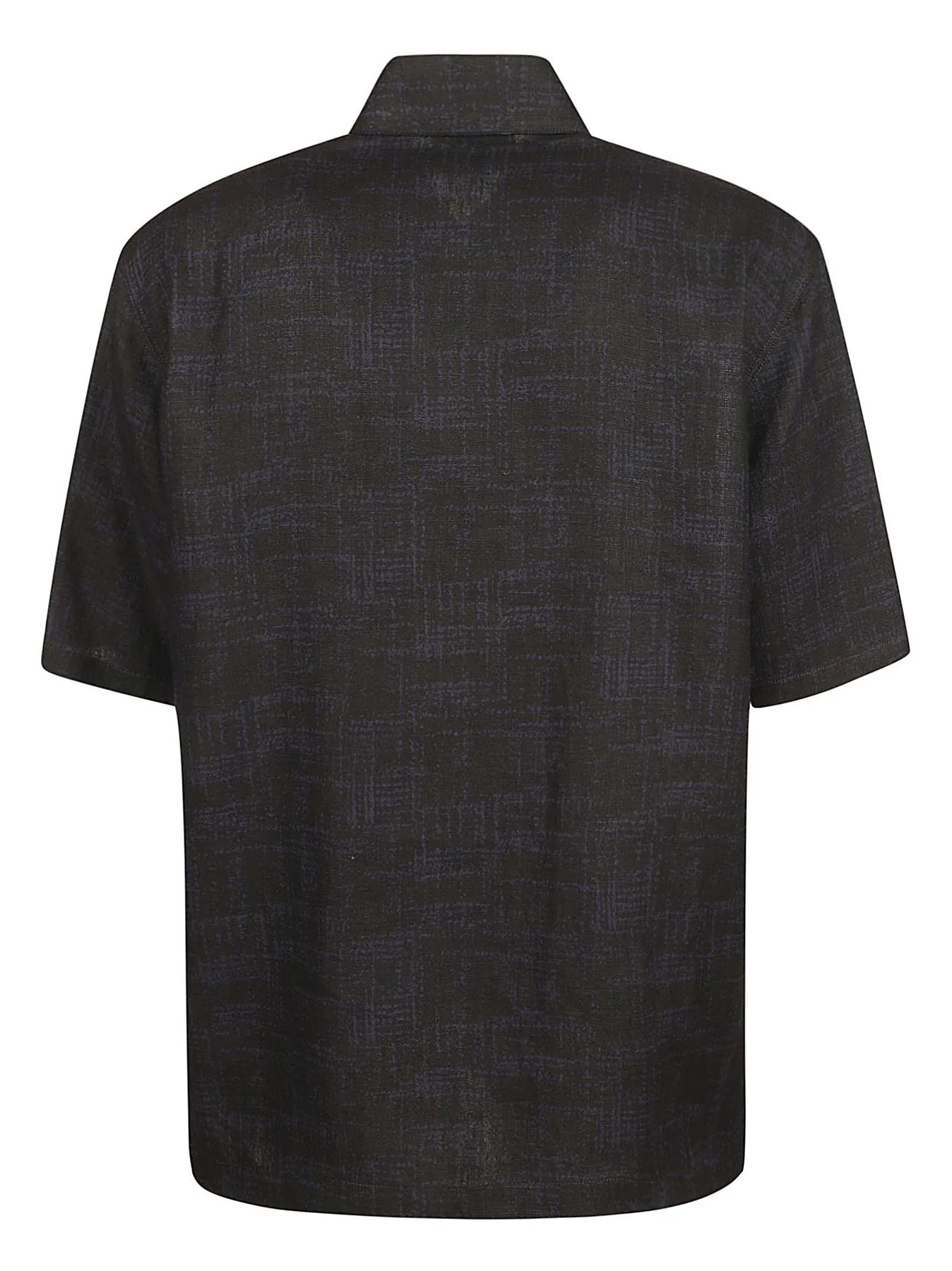 Camisa Off-White OMGG013S24FAB0074710 Nero Linen