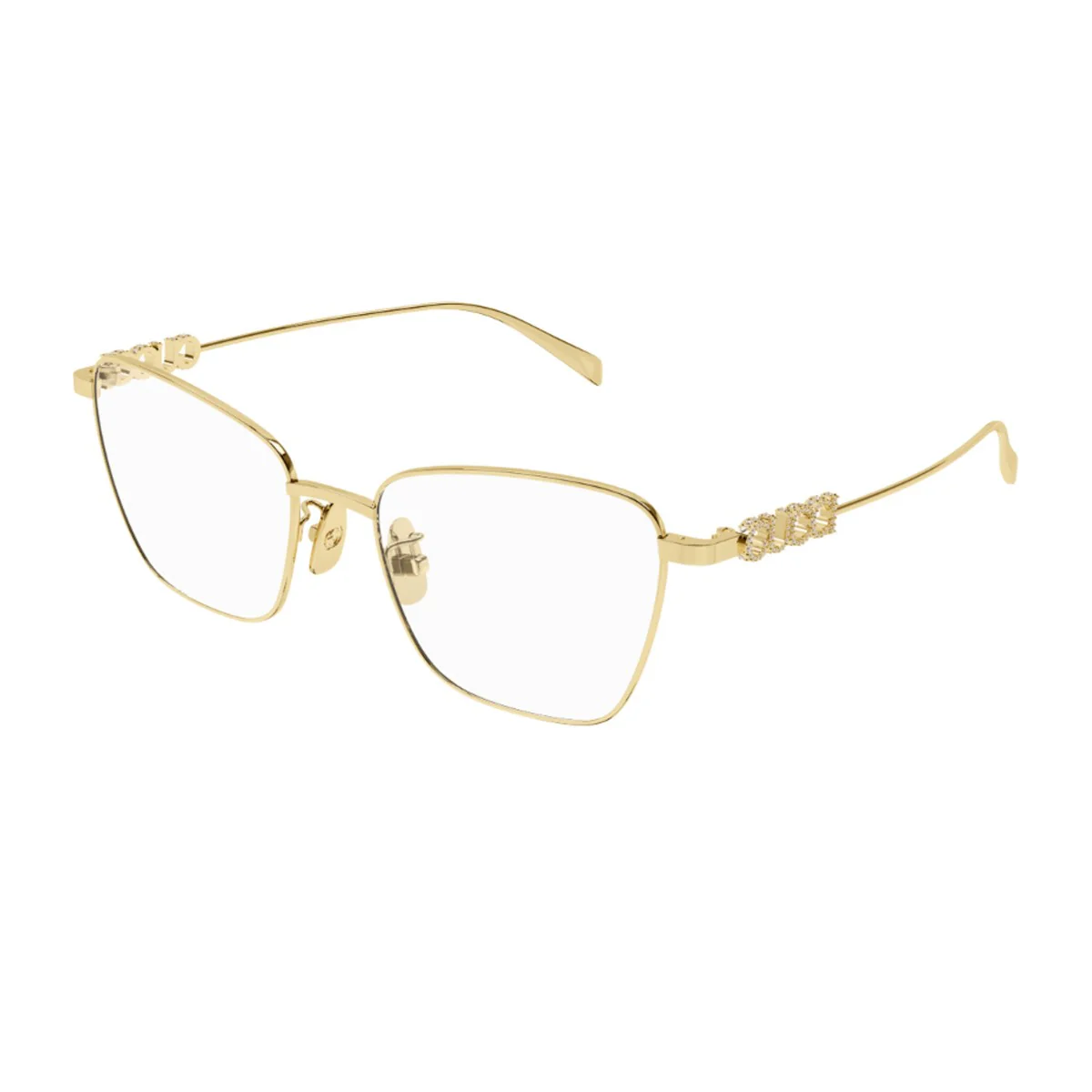 Gucci Gg1807o 001 Grau Metallo Ópticas Gucci Gg1807o 001 Grau Metallo Ópticas