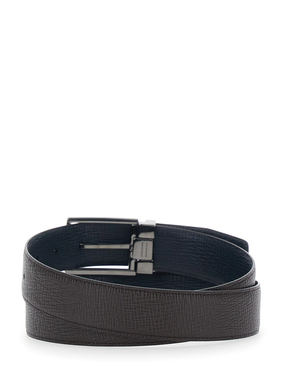Ferragamo Fivela de Cerimônia Marrom Calf Cinto Ferragamo Fivela de Cerimônia Marrom Calf Cinto
