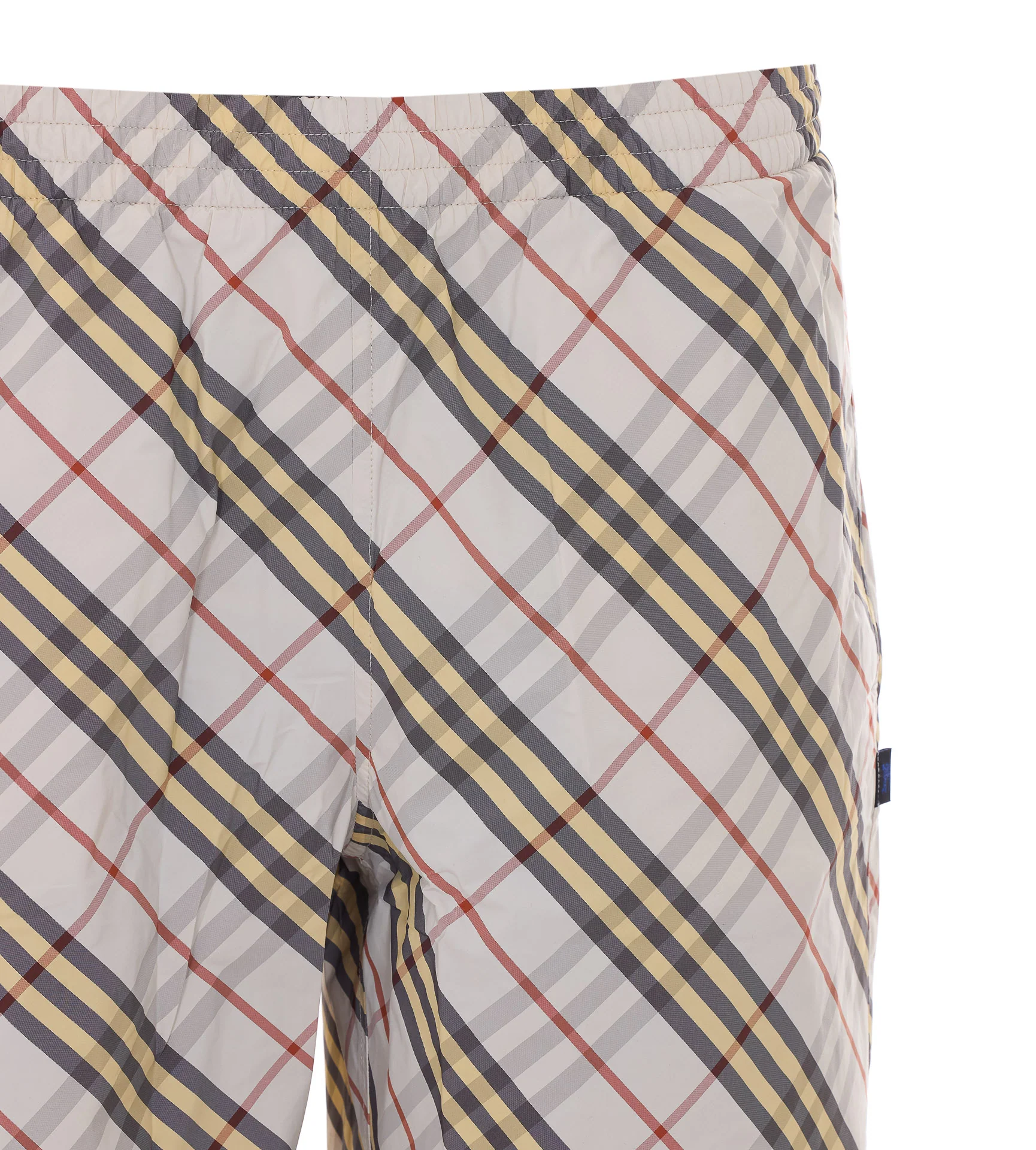 Bermudas Burberry Bege em Poliéster
