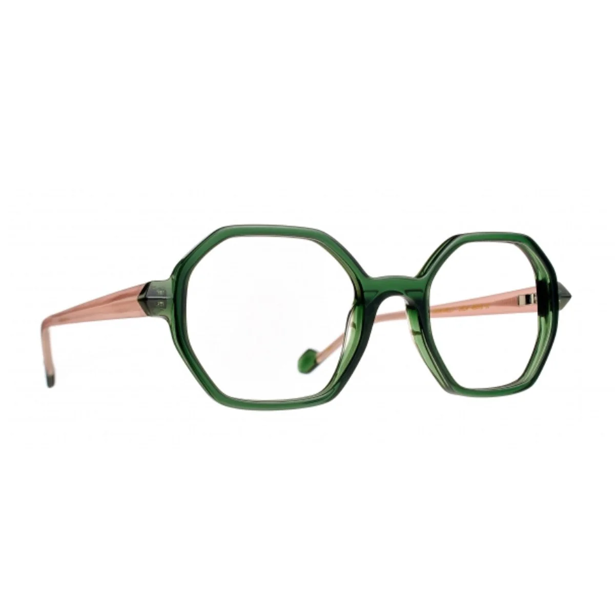 Óculos de Sol Mini Milly Junior Verde Acetato Tete À Lunettes By Caroline Abram