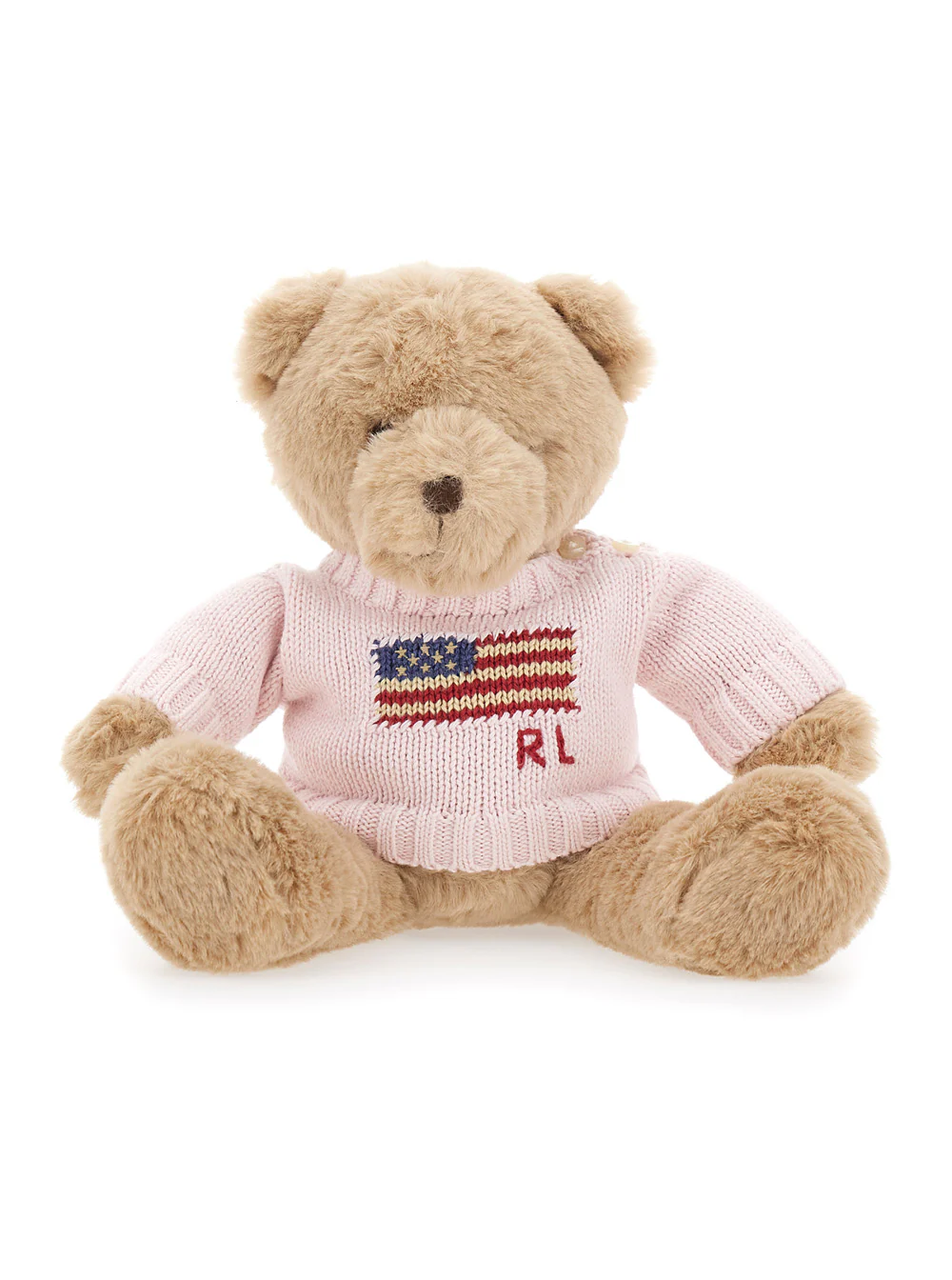 Polo Ralph Lauren Kids LAG BEAR-APPAREL ACCESSORIES PLUSH (BEAR) Urso de Pelúcia Rosa para Criança