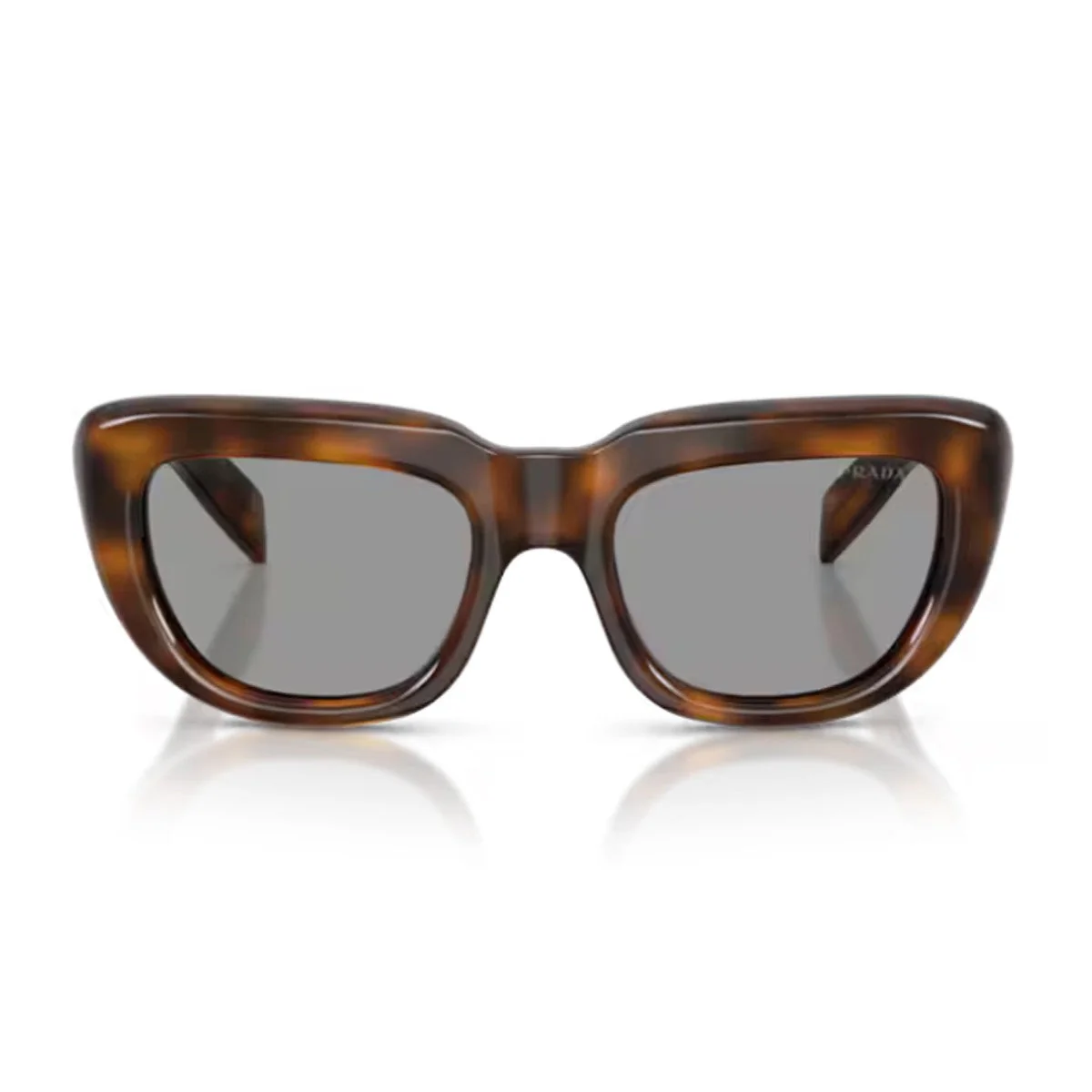 Óculos de Sol Prada Pr D07s Havana Acetato Óculos de Sol Prada Pr D07s Havana Acetato