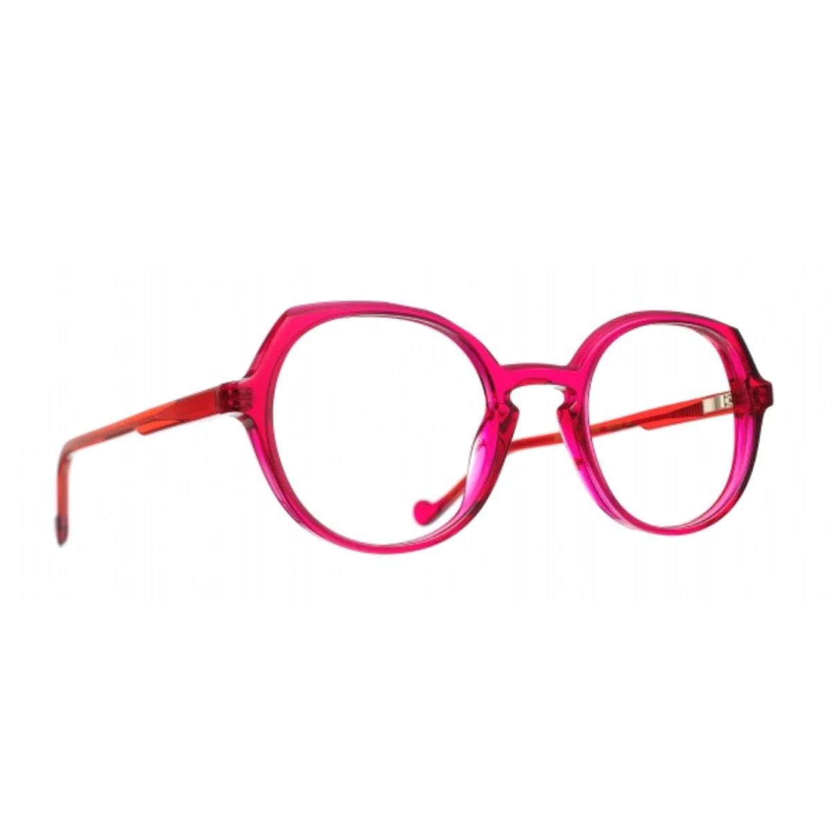 Óculos de Sol Mini Bunny Junior Vermelho Acetato Tete À Lunettes By Caroline Abram