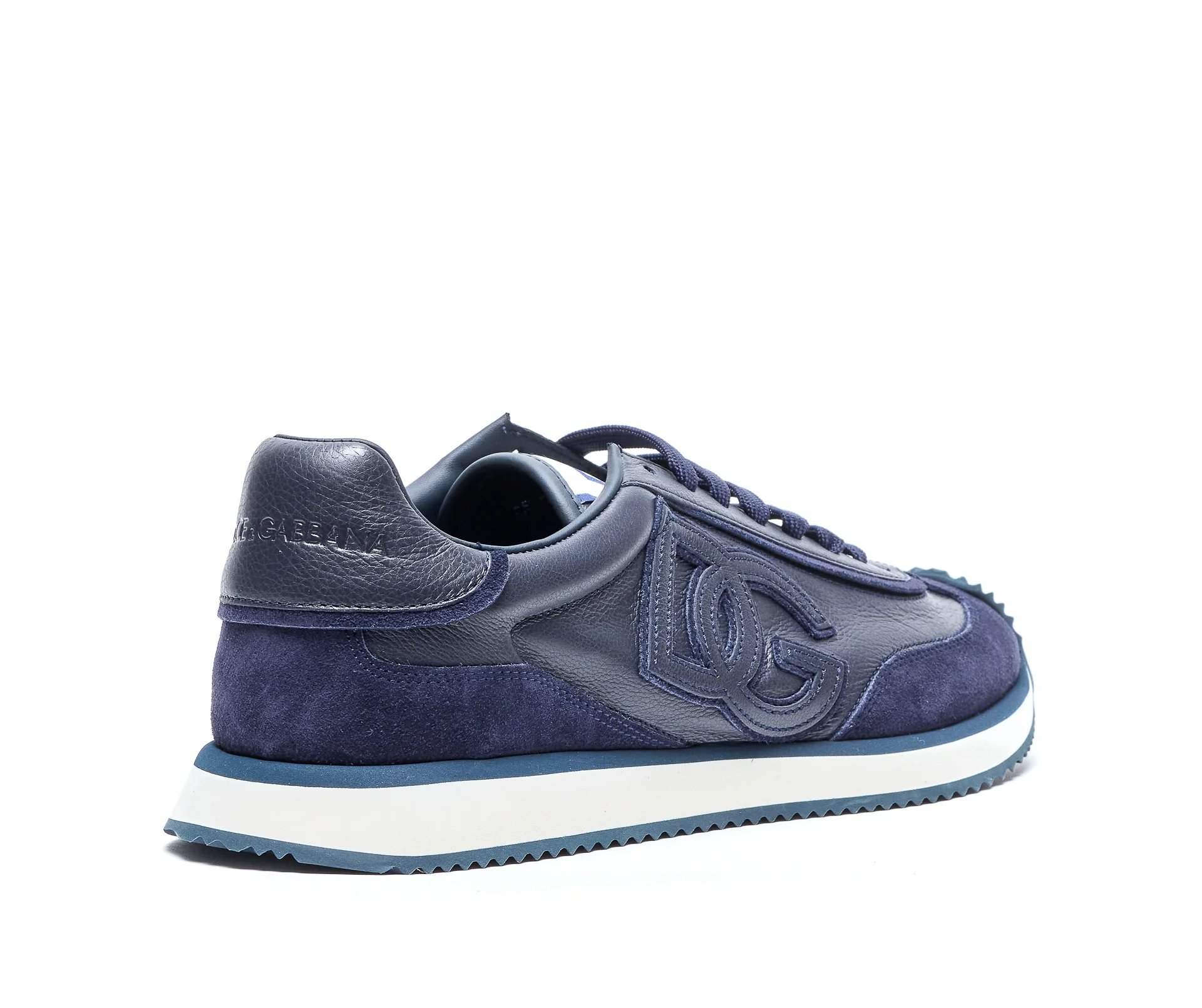 Sapatilhas Dolce & Gabbana Azul 1005couro e camurça