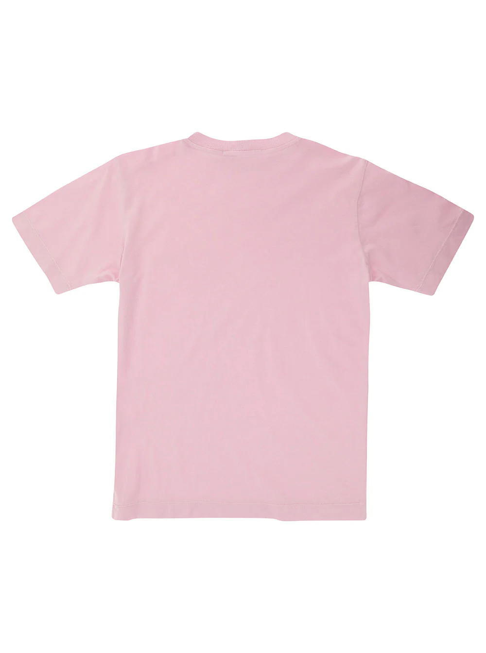 Camiseta Infantil Pink Stone Island com Patch de Logotipo, Camisetas e Camisolas de Menino de Algodão