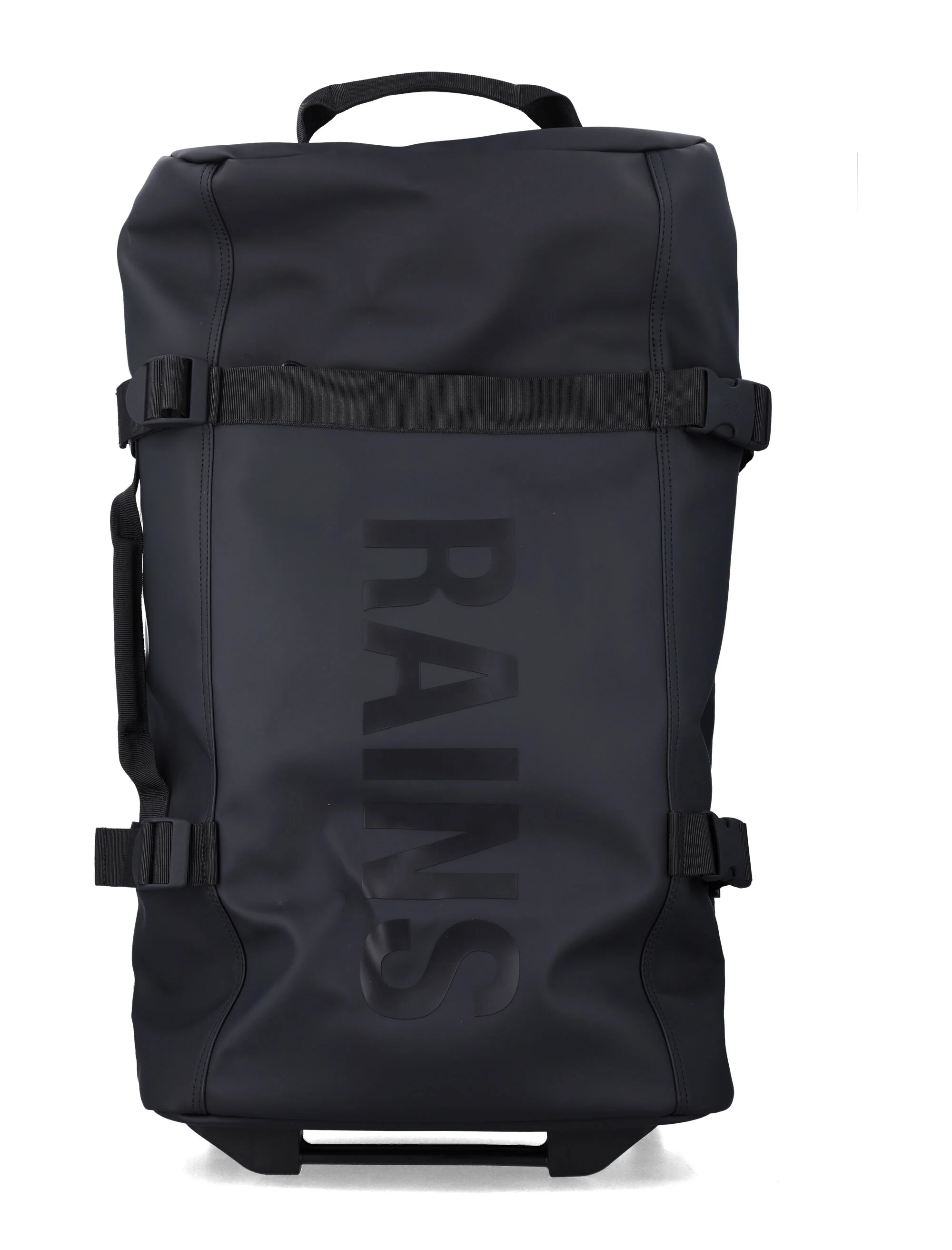 Mala Impermeável Rains Texel Check-in Preto Poliéster Bagagem