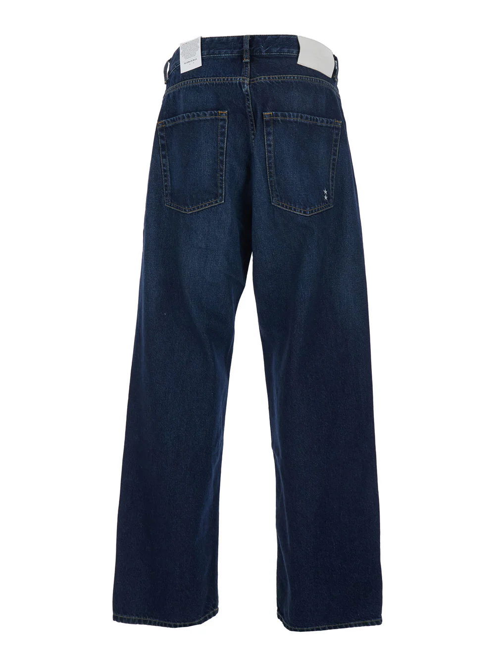 Calças de Denim Icon Will Blue com Patch de Logotipo em Denim de Algodão Homem Azul Calças de Denim Icon Will Blue com Patch de Logotipo em Denim de Algodão Homem Azul