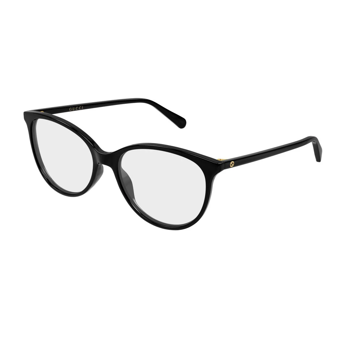 Óculos de Sol Gucci Gg0550o Linea Emblem Preto Acetato Reciclado