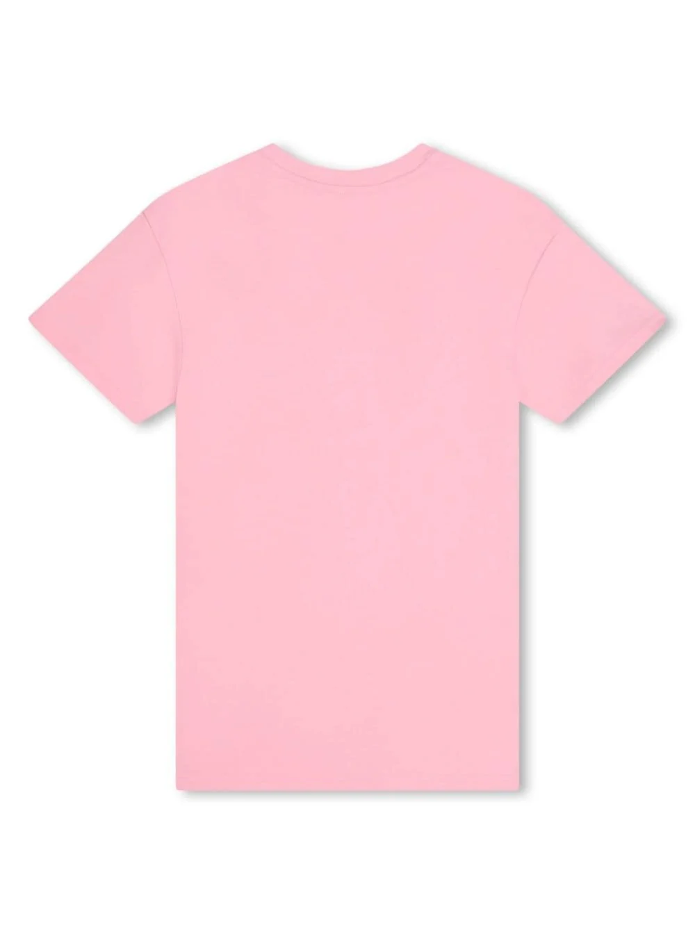 Vestido Curto Manga Curta Rosa Marc Jacobs Kids com Estampa de Bolsa Algodão Menina