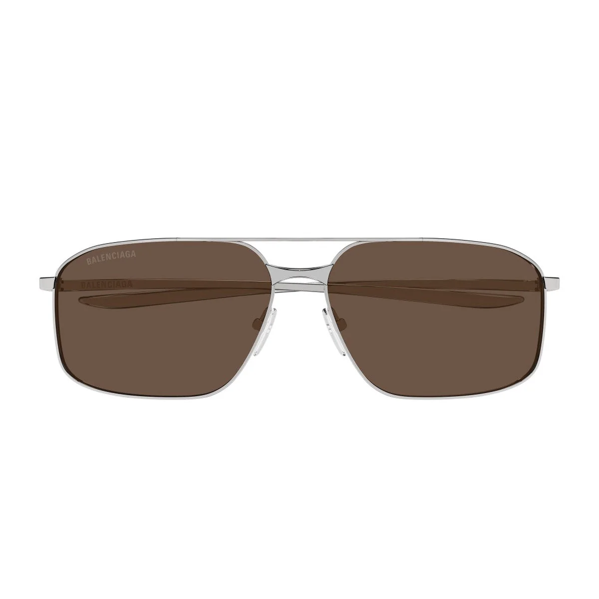 Óculos de Sol Balenciaga Bb0492s Linea Everyday Ruthenium Metallo