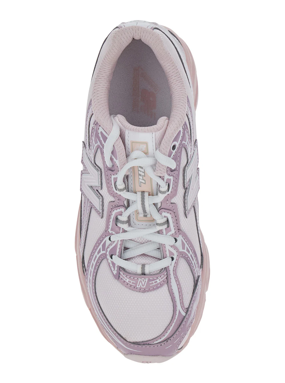Sapatilhas Rosa New Balance para Crianças 740 com Detalhes em Contraste Sintético para Meninas