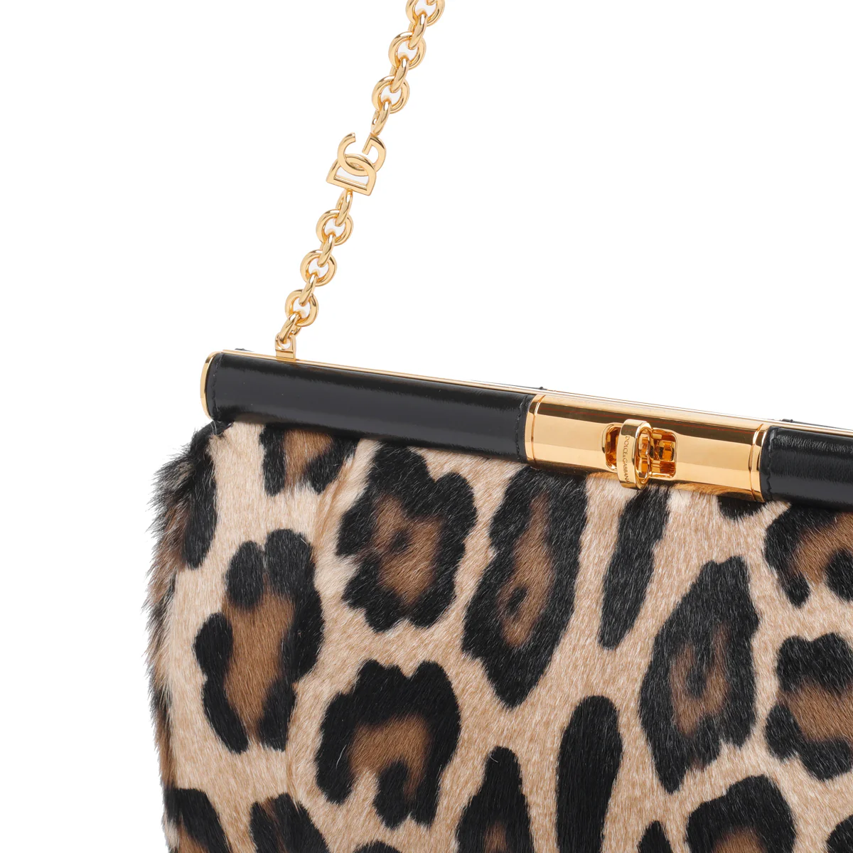Bolsas Dolce & Gabbana MultiCor Color Pelo de Cabra Couro de Bezerro