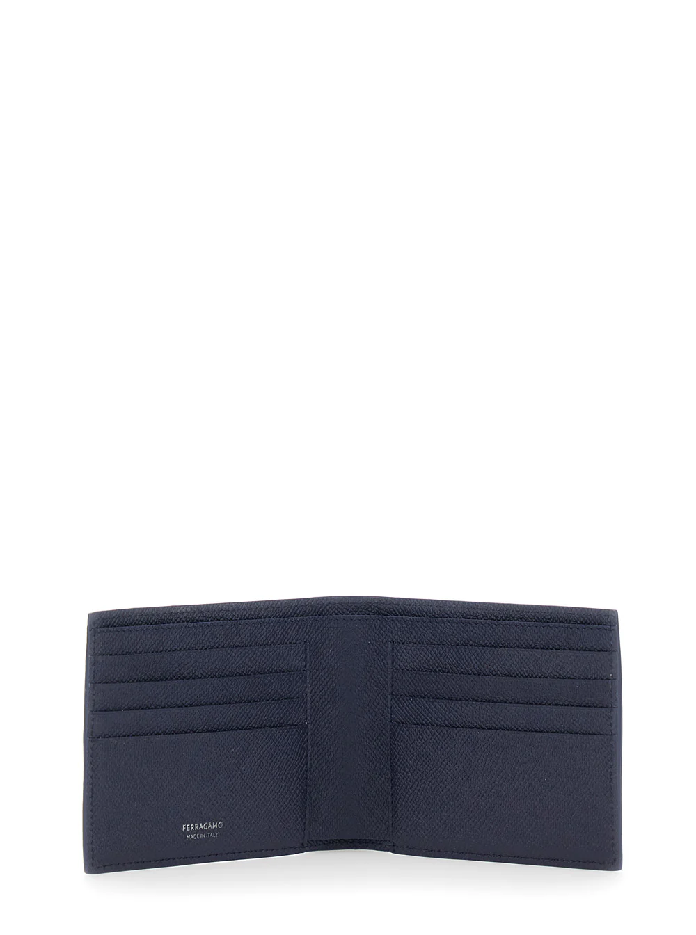 Ferragamo Micro Gancio Porta-cartões Otto Carte Azul Preto Azul Couro de Novilho Produtos Ferragamo Micro Gancio Porta-cartões Otto Carte Azul Preto Azul Couro de Novilho Produtos