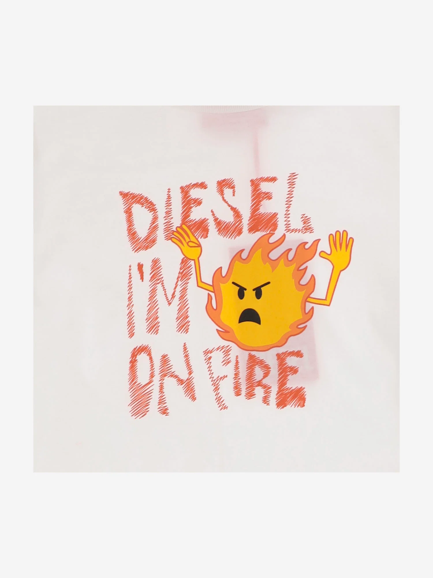 Roupa Diesel Vermelho Cotone