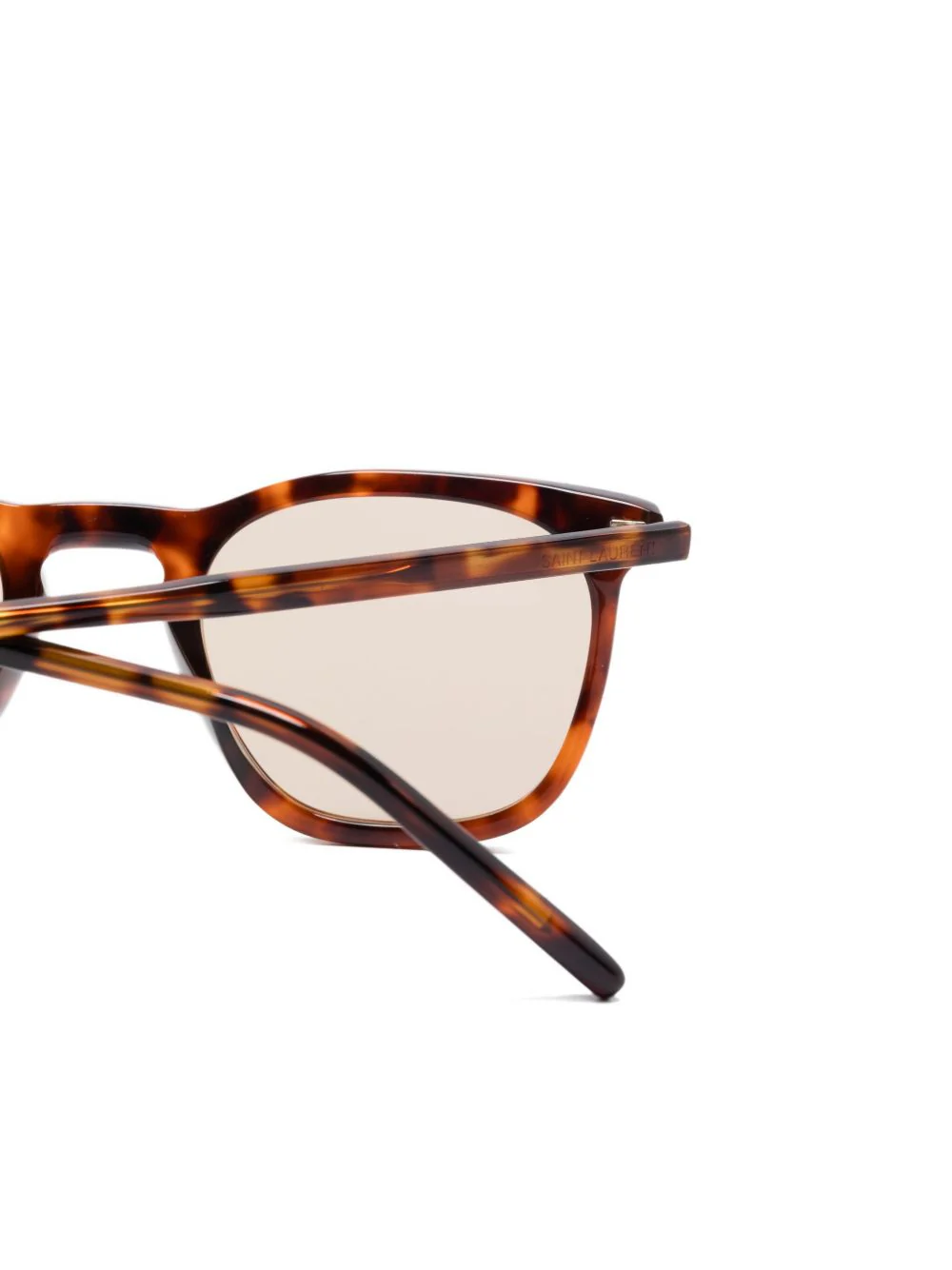 Óculos de Sol Saint Laurent Marrom Acelulose
