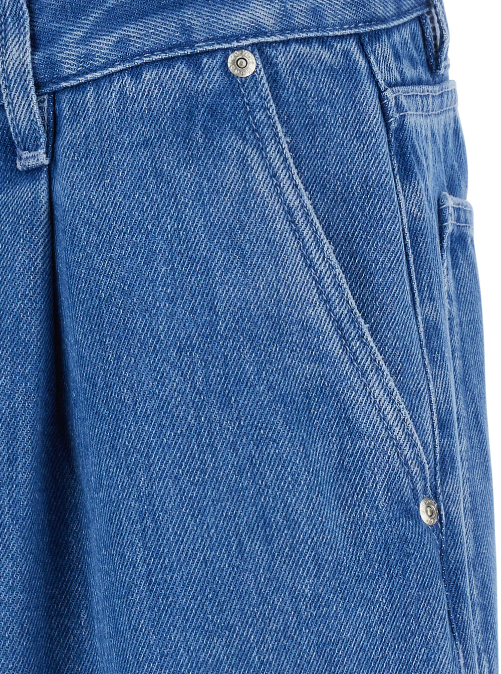 Calças de Denim Azul Tencel Won Hundred para Homem Azuis Calças