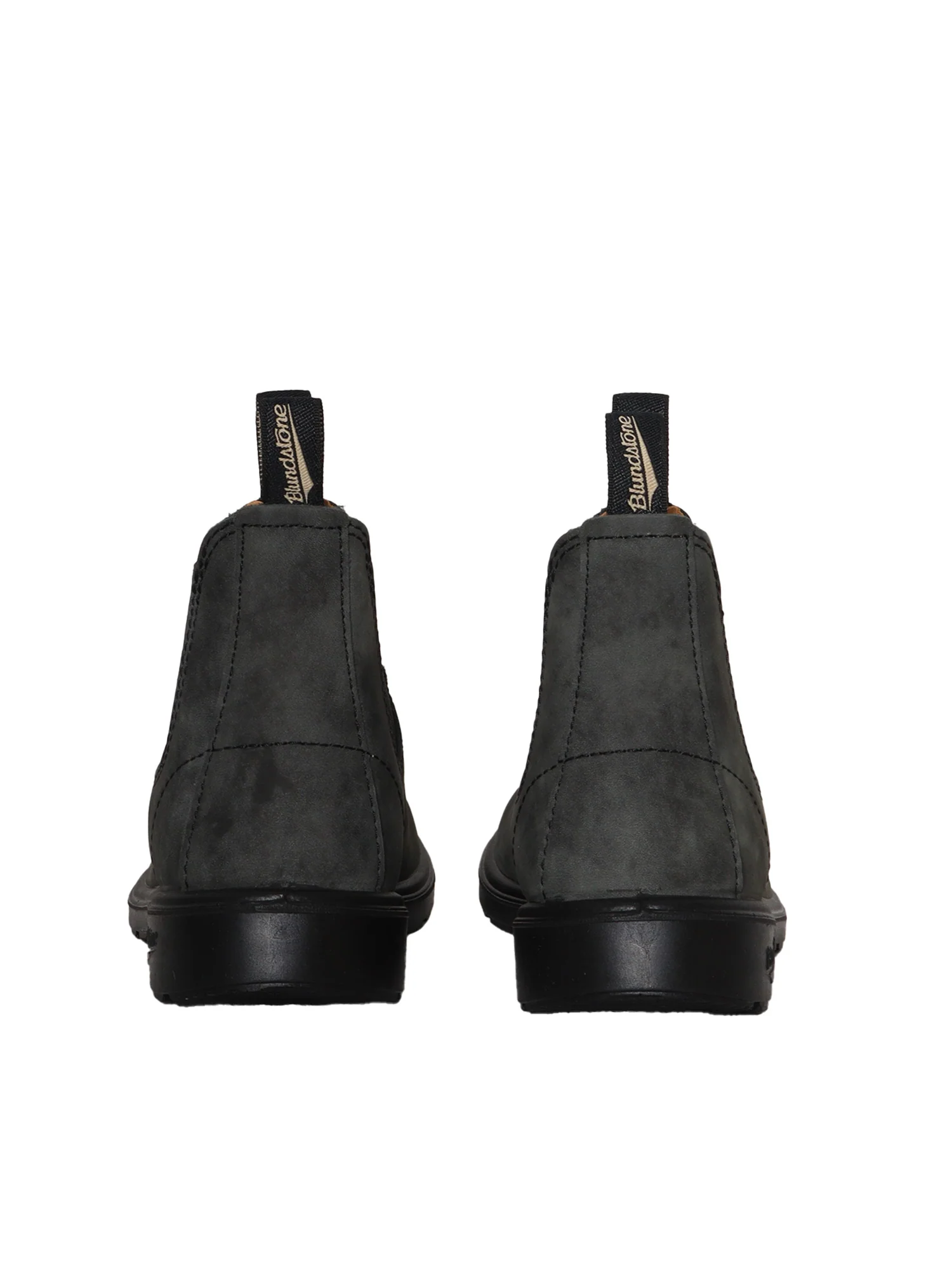 Botas de Borracha de Couro Preto Rustic Blundstone 1325