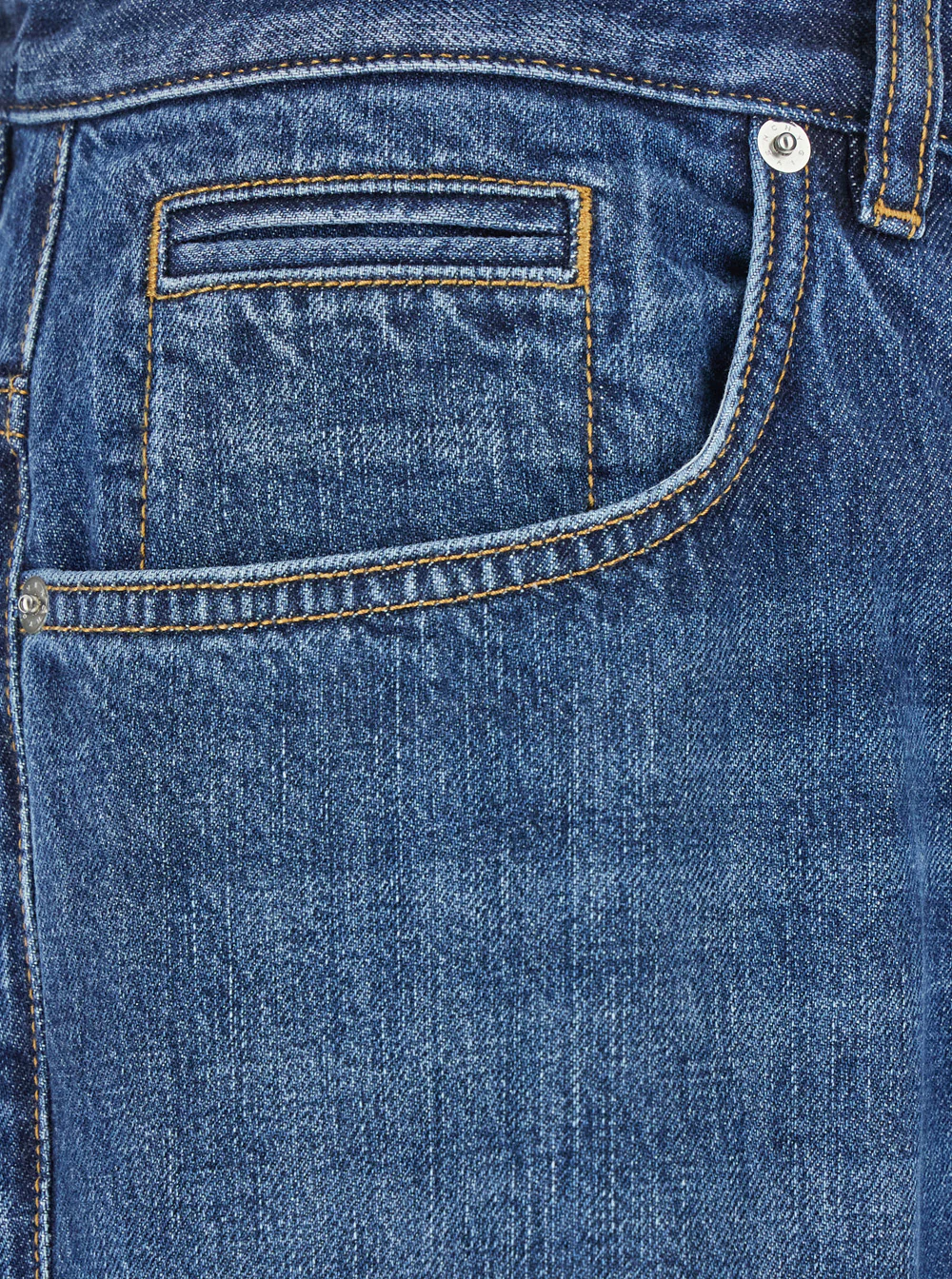Calças Jeans Givenchy Azul com Patch de Logotipo nas Costas em Denim Homem Azul Algodão