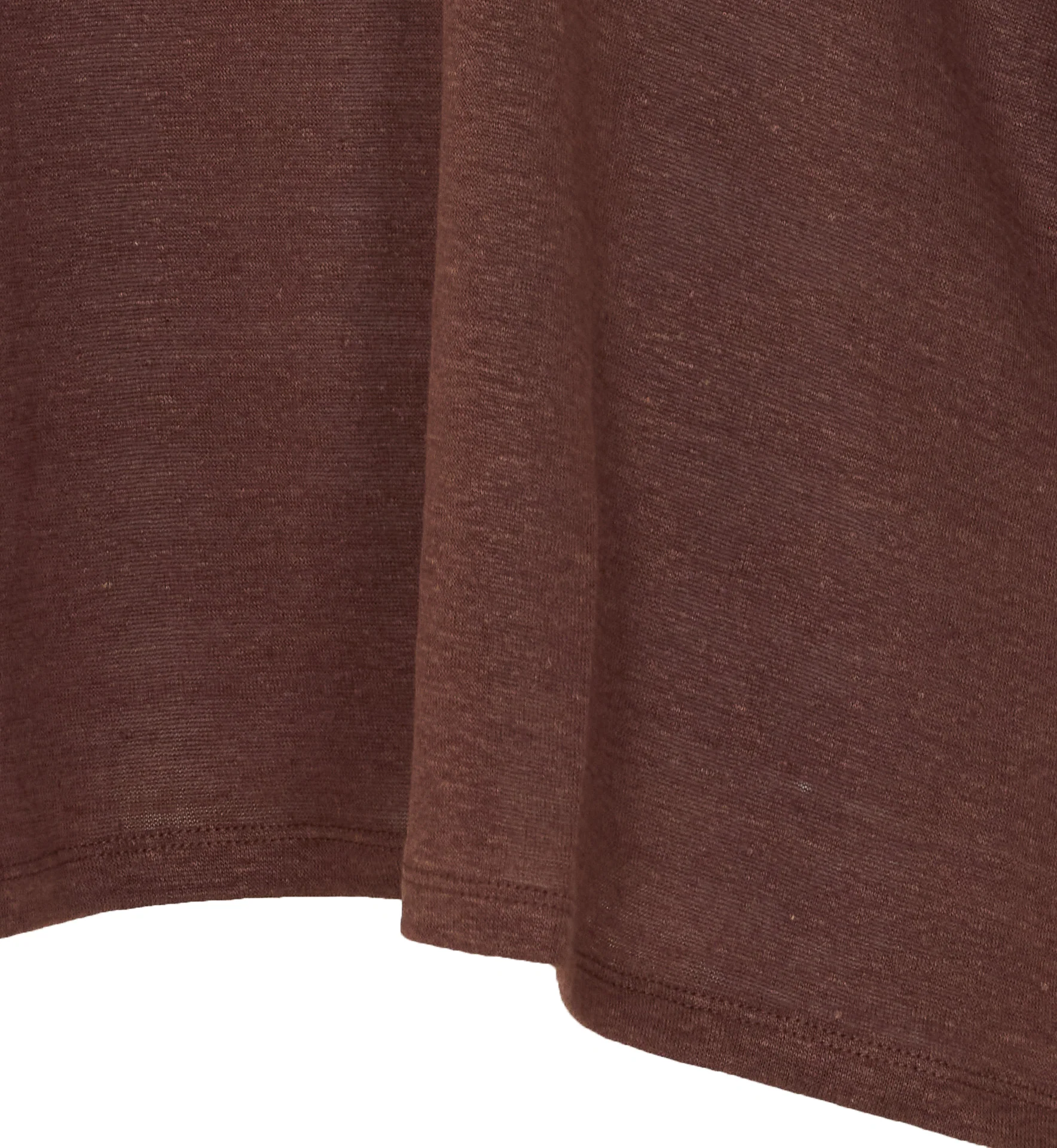 Camisetas e Polos Not Shy Marrom Linho