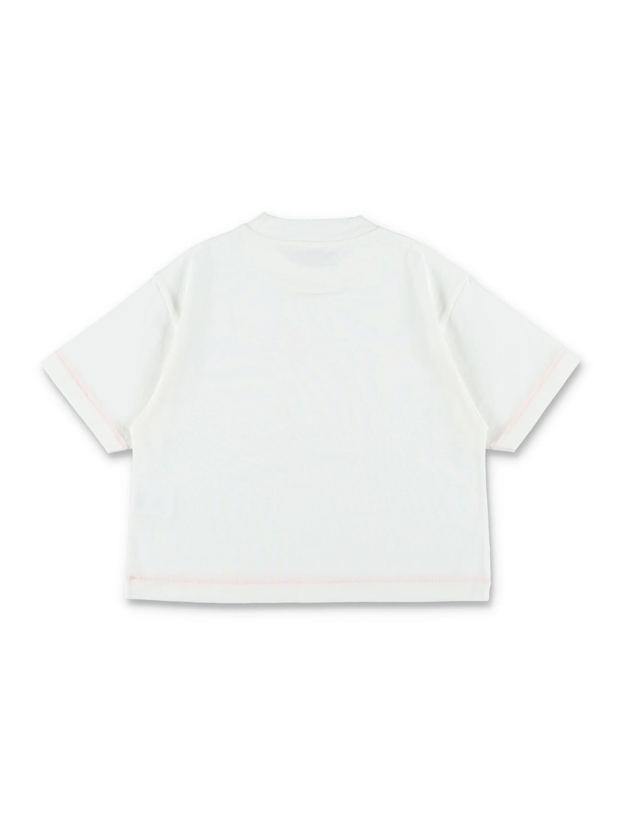 Camisola de Algodão Orgânico com Estampa de Cereja Lele Bonpoint Branco Leite