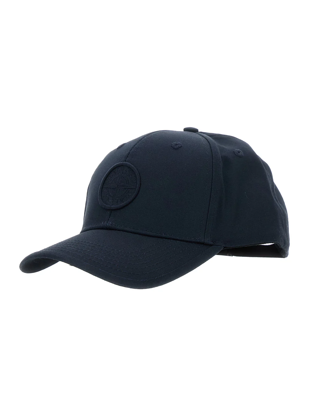 Boné de Beisebol Azul Stone Island Kids com Logotipo na Frente em Algodão Menino Blu Chapéus e Luvas Boné de Beisebol Azul Stone Island Kids com Logotipo na Frente em Algodão Menino Blu Chapéus e Luvas